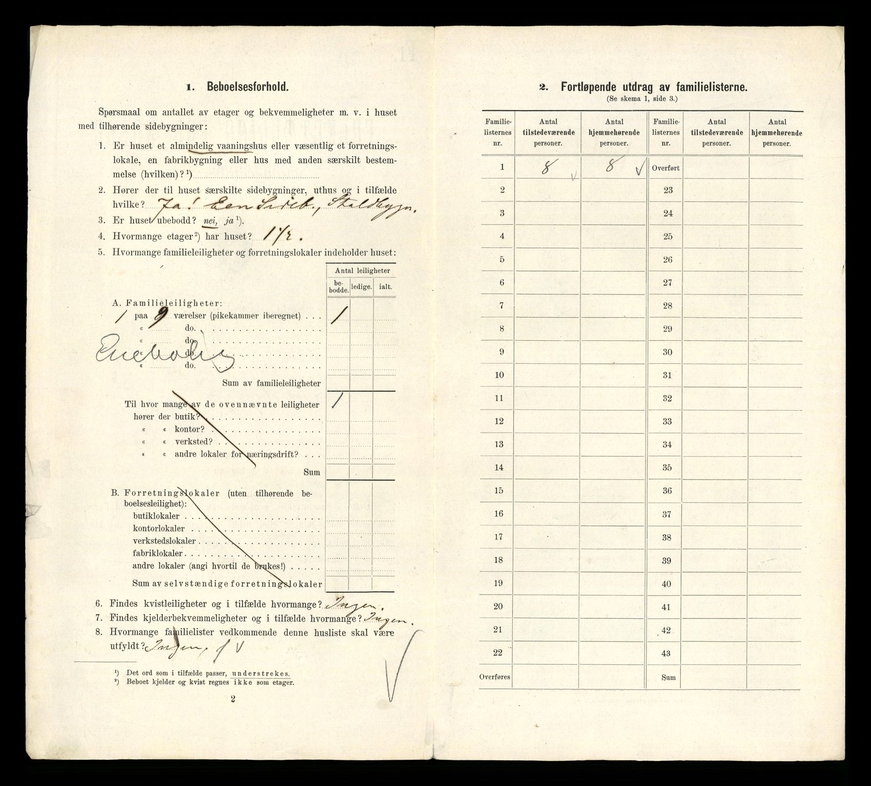 RA, 1910 census for Kristiania, 1910, p. 104626