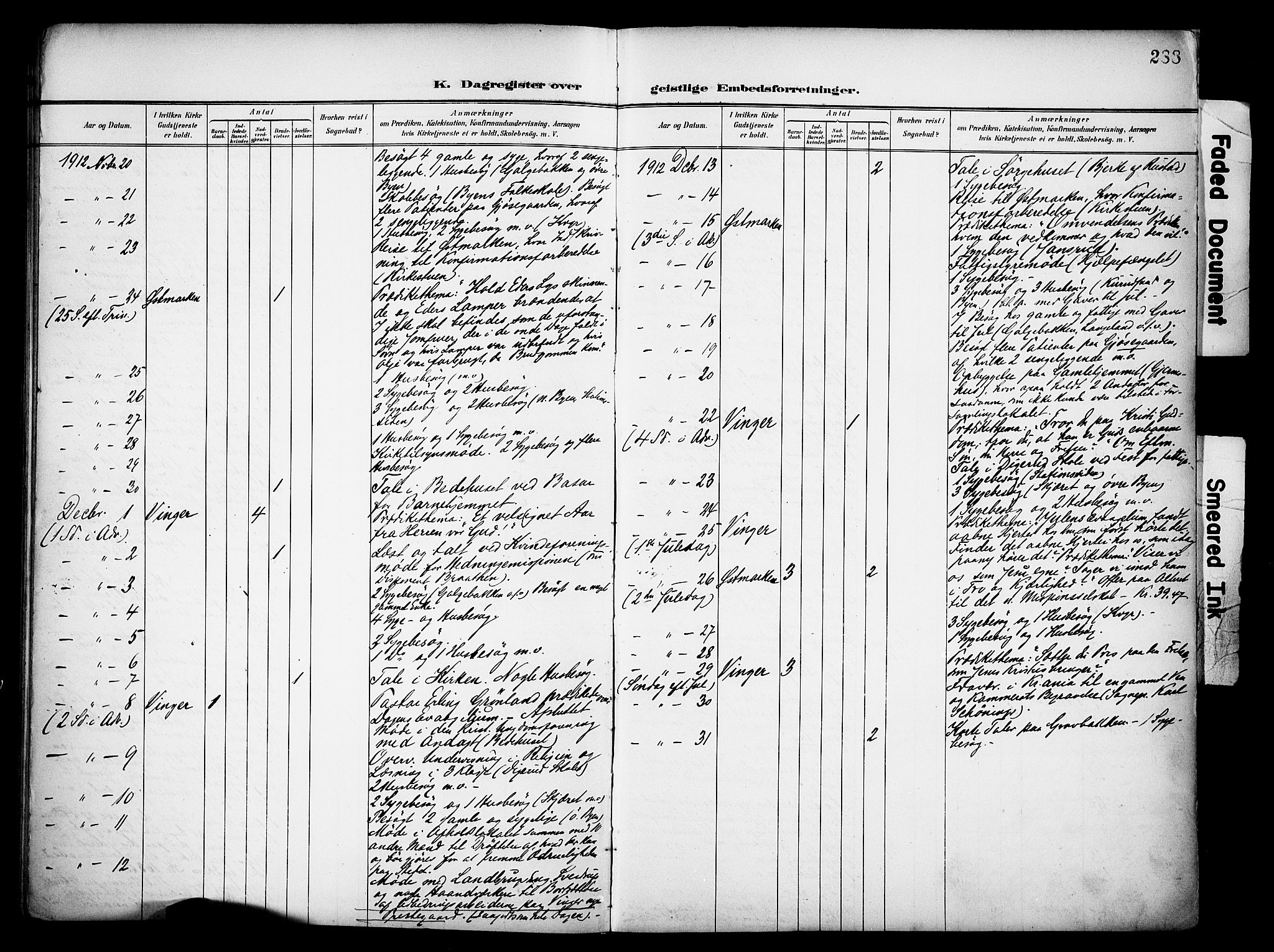 Vinger prestekontor, AV/SAH-PREST-024/H/Ha/Haa/L0016: Parish register (official) no. 16, 1898-1920, p. 288