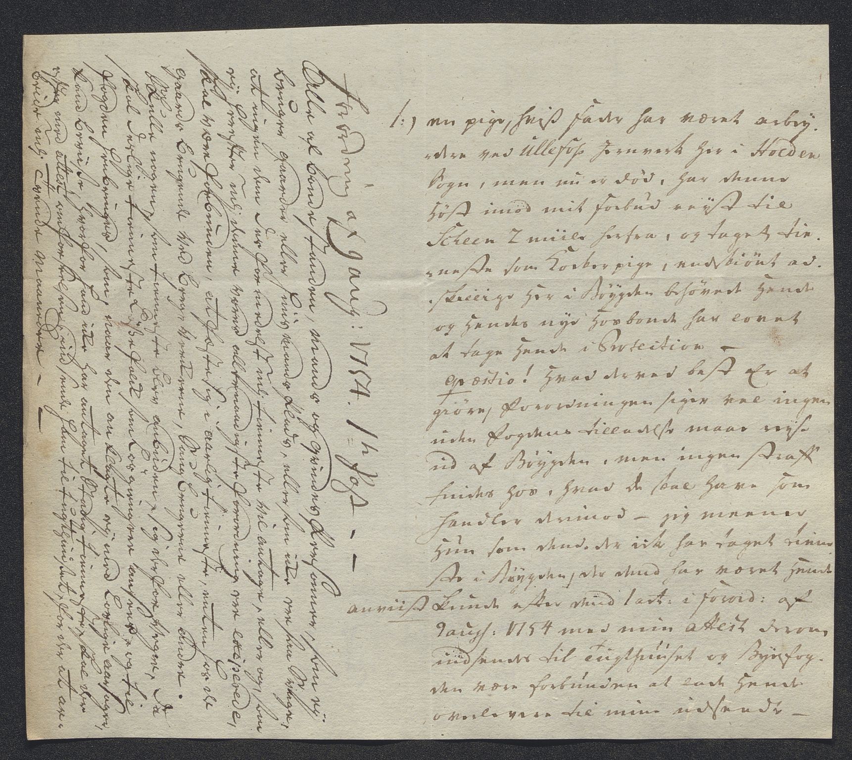 Kristiania tukthus, SAO/A-10644/A/Ad/Adc/L0001: Innkomne skriv, 1740-1789, p. 94