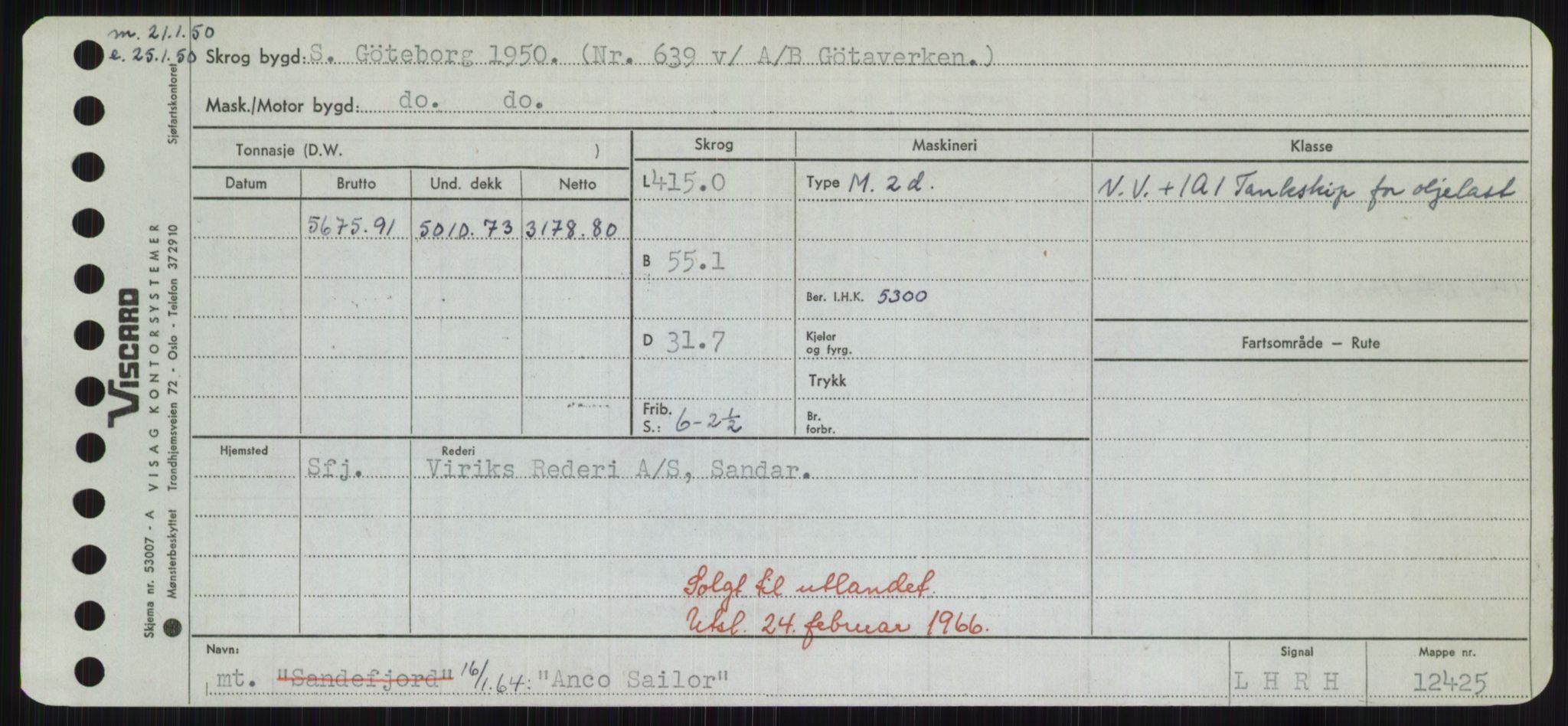 Sjøfartsdirektoratet med forløpere, Skipsmålingen, AV/RA-S-1627/H/Hd/L0001: Fartøy, A-Anv, p. 511