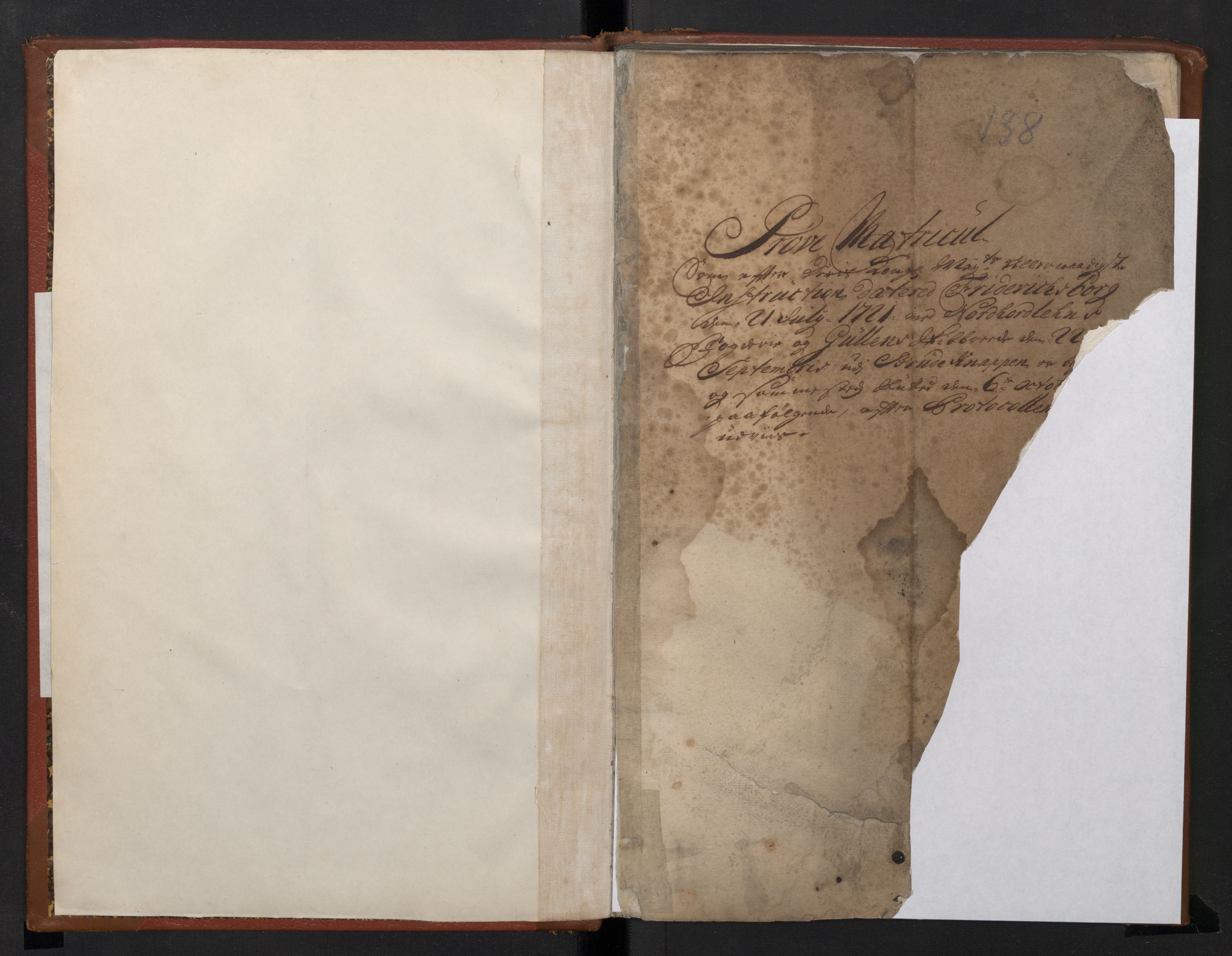 Rentekammeret inntil 1814, Realistisk ordnet avdeling, RA/EA-4070/N/Nb/Nbf/L0138: Gulen skipreide, prøvematrikkel, 1721, p. 3