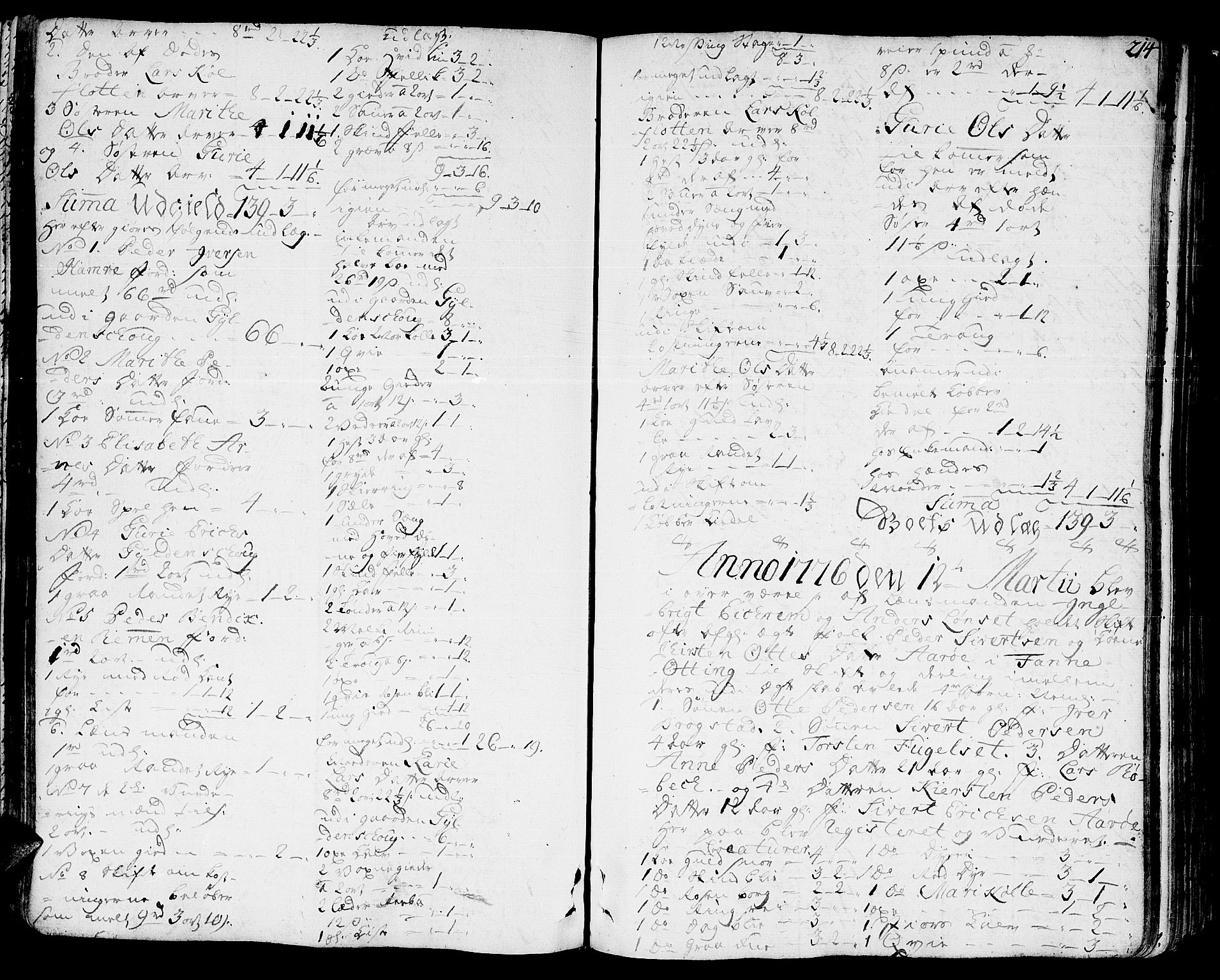 Romsdal sorenskriveri, AV/SAT-A-4149/1/3/3A/L0010: Skifteprotokoll, 1774-1782, p. 213b-214a