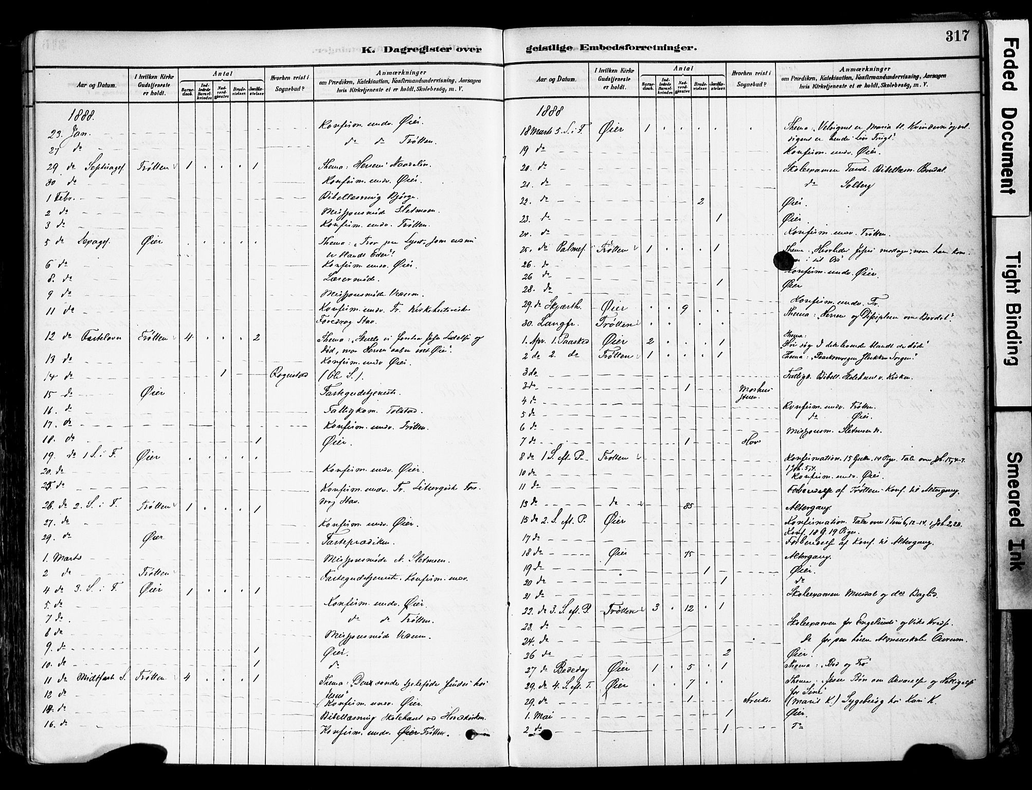 Øyer prestekontor, AV/SAH-PREST-084/H/Ha/Haa/L0008: Parish register (official) no. 8, 1878-1897, p. 317