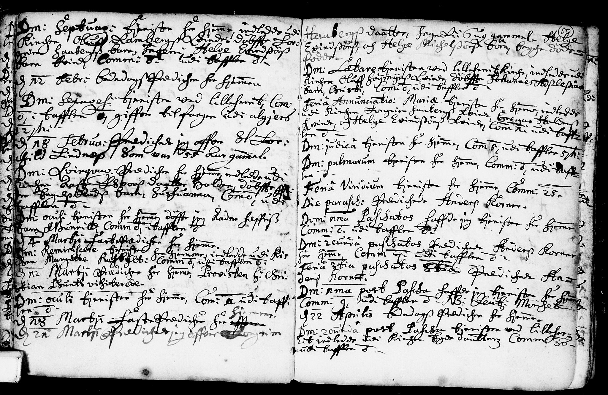 Heddal kirkebøker, AV/SAKO-A-268/F/Fa/L0001: Parish register (official) no. I 1, 1648-1699, p. 50