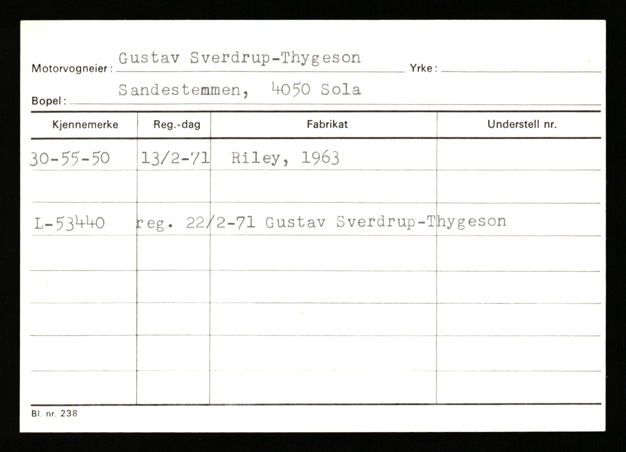 Stavanger trafikkstasjon, AV/SAST-A-101942/0/G/L0011: Registreringsnummer: 240000 - 363477, 1930-1971, p. 1479