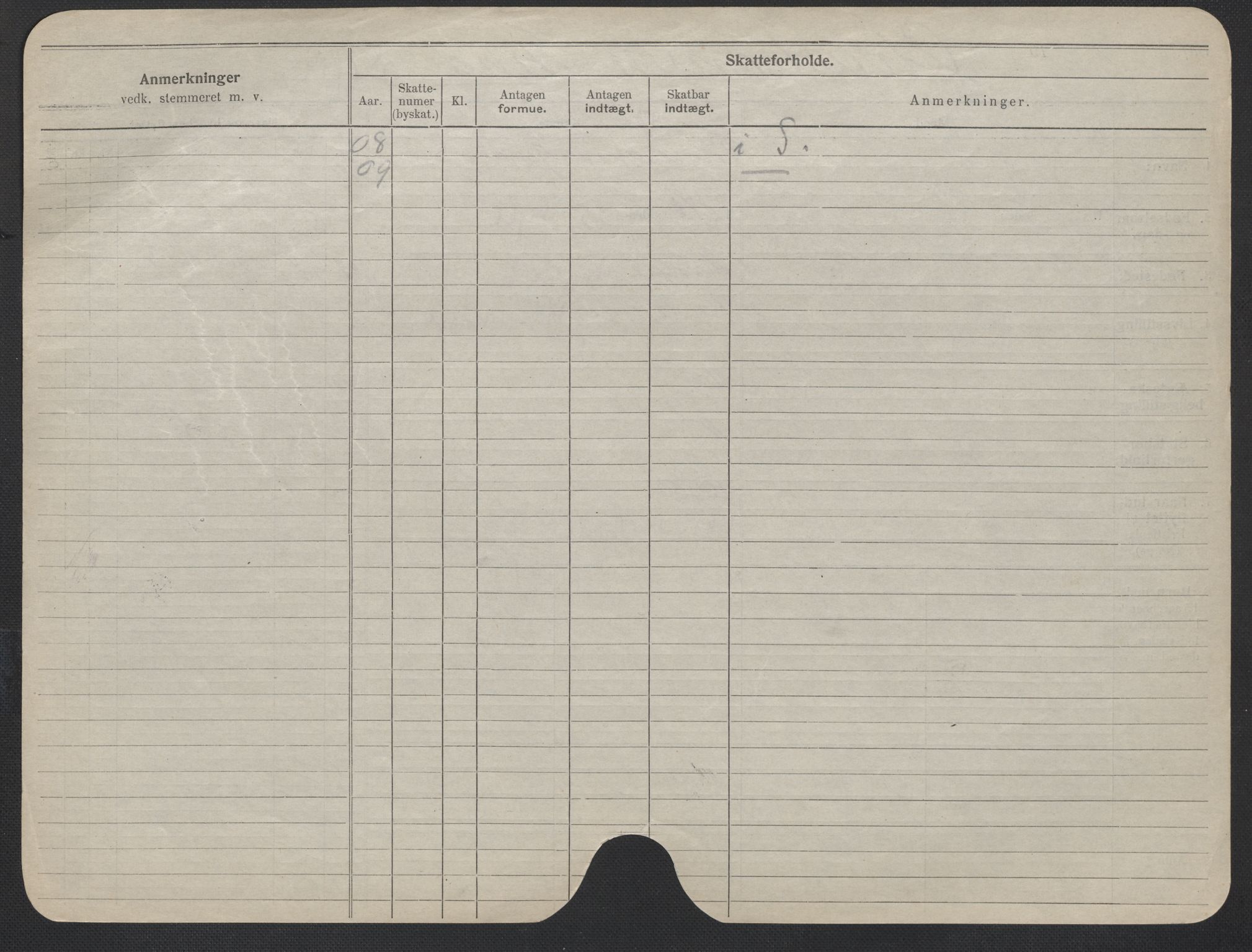 Oslo folkeregister, Registerkort, AV/SAO-A-11715/F/Fa/Fac/L0019: Kvinner, 1906-1914, p. 276b