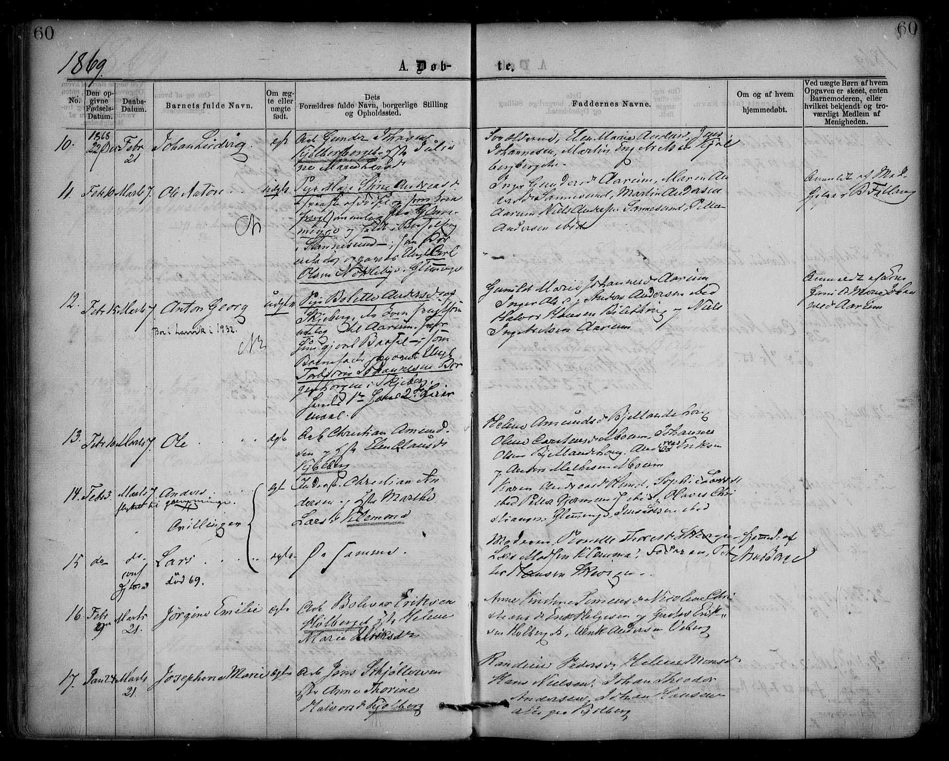 Borge prestekontor Kirkebøker, SAO/A-10903/F/Fa/L0006: Parish register (official) no. I 6, 1861-1874, p. 60