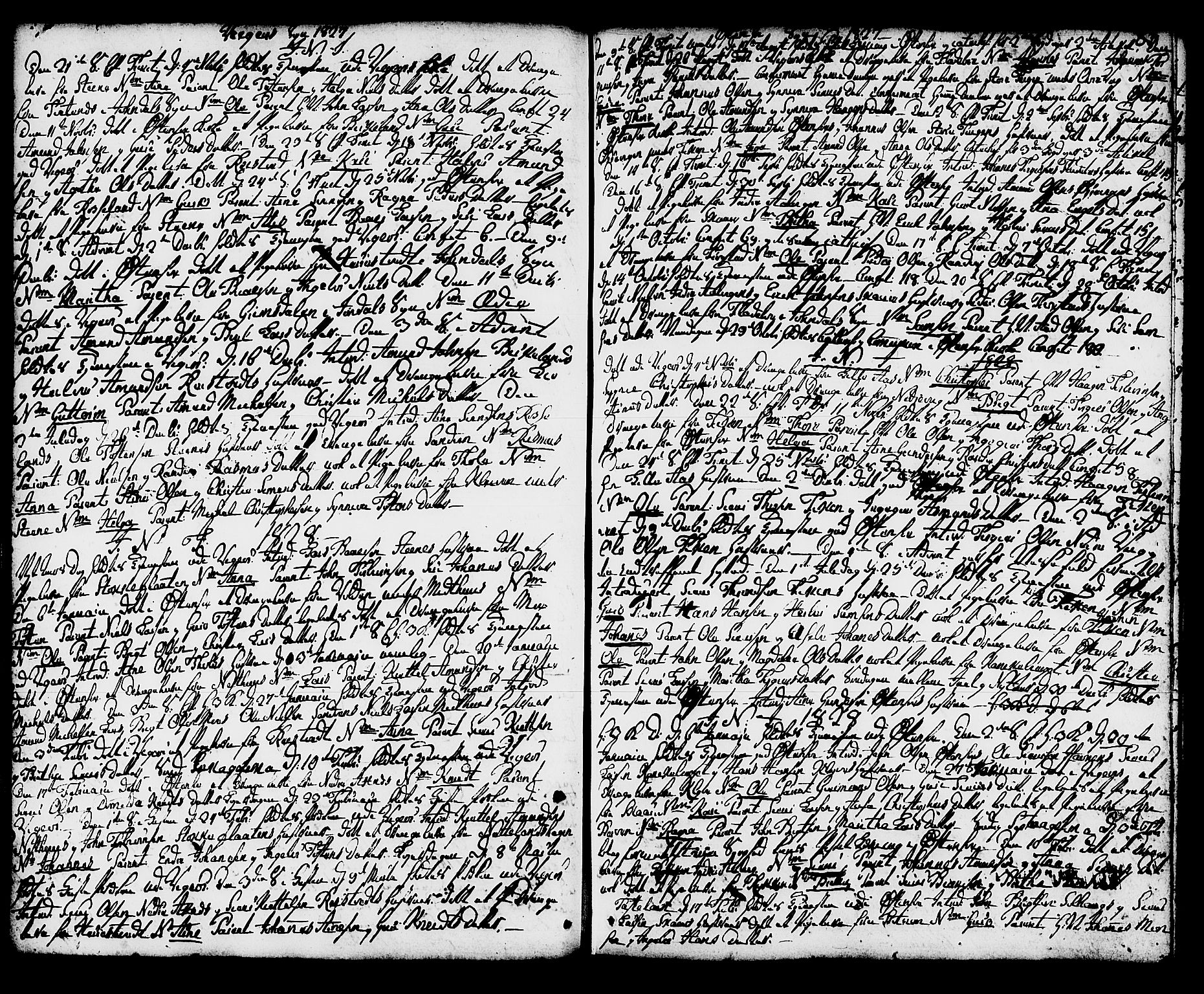 Kvam sokneprestembete, AV/SAB-A-76201/H/Haa: Parish register (official) no. A 5, 1796-1832, p. 83