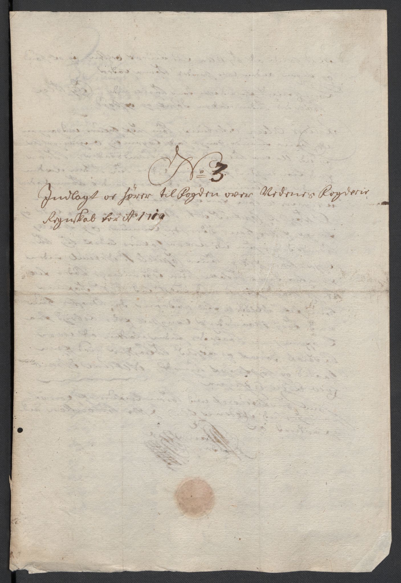 Rentekammeret inntil 1814, Reviderte regnskaper, Fogderegnskap, AV/RA-EA-4092/R39/L2319: Fogderegnskap Nedenes, 1710-1711, p. 25