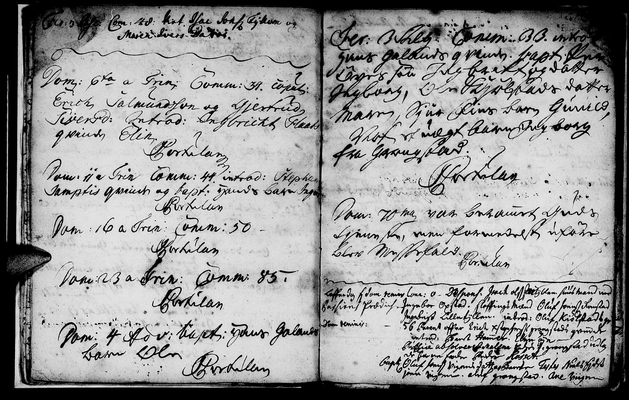 Ministerialprotokoller, klokkerbøker og fødselsregistre - Nord-Trøndelag, SAT/A-1458/765/L0560: Parish register (official) no. 765A01, 1706-1748, p. 10