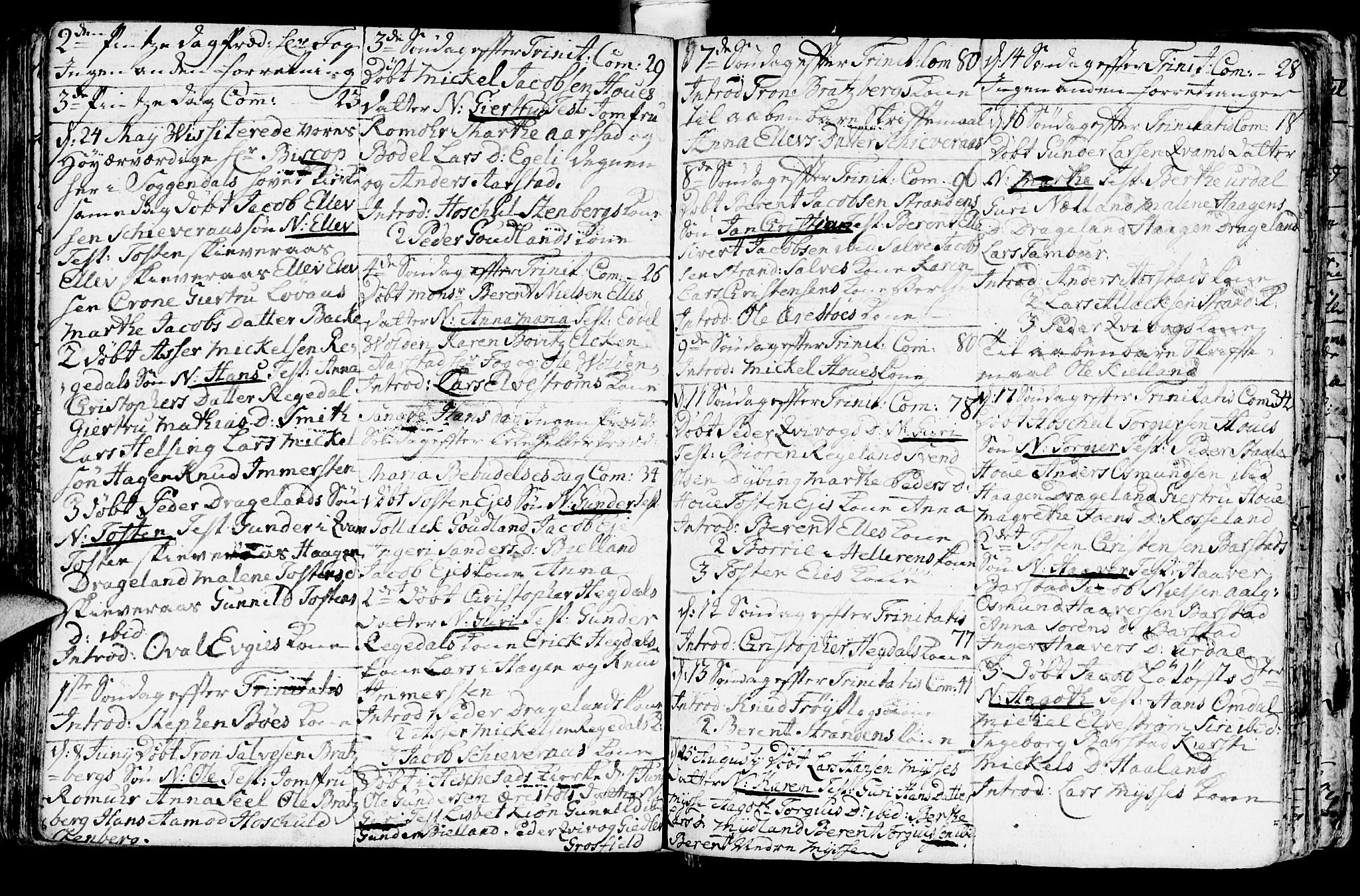 Sokndal sokneprestkontor, AV/SAST-A-101808: Parish register (official) no. A 3, 1740-1806