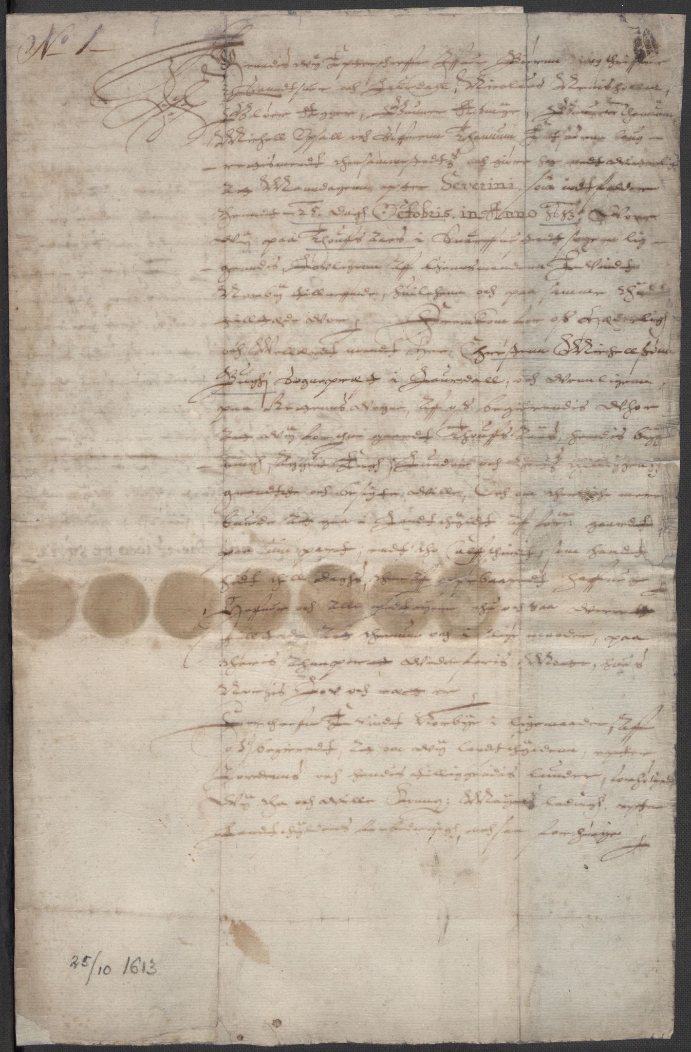 Riksarkivets diplomsamling, RA/EA-5965/F15/L0025: Prestearkiv - Vestfold, 1572-1782, p. 73