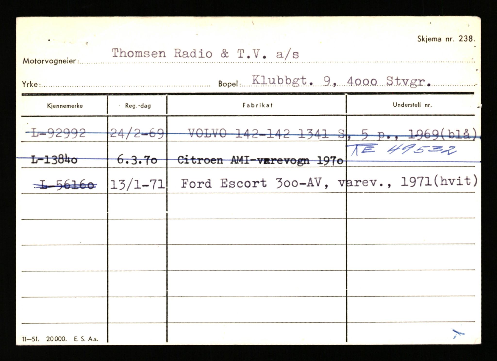 Stavanger trafikkstasjon, AV/SAST-A-101942/0/H/L0038: Sørbø - Tjeltveit, 1930-1971, p. 2255