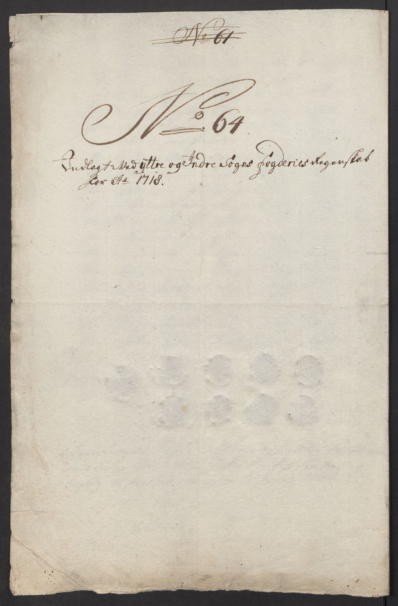 Rentekammeret inntil 1814, Reviderte regnskaper, Fogderegnskap, RA/EA-4092/R52/L3321: Fogderegnskap Sogn, 1717-1718, p. 859