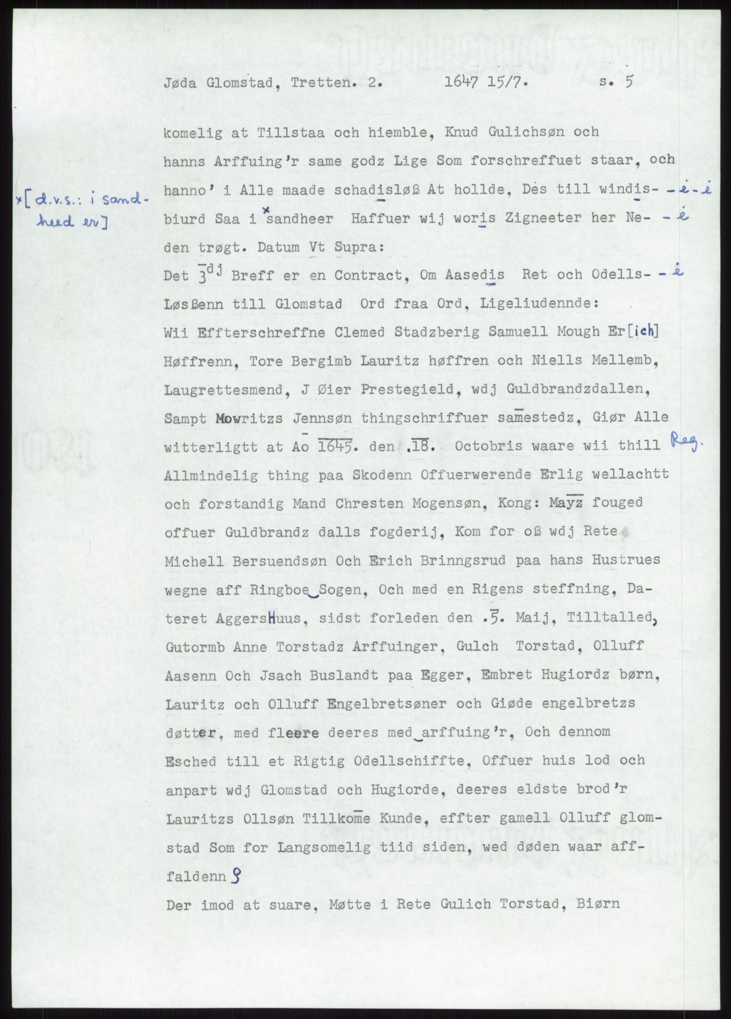 Samlinger til kildeutgivelse, Diplomavskriftsamlingen, RA/EA-4053/H/Ha, p. 2270