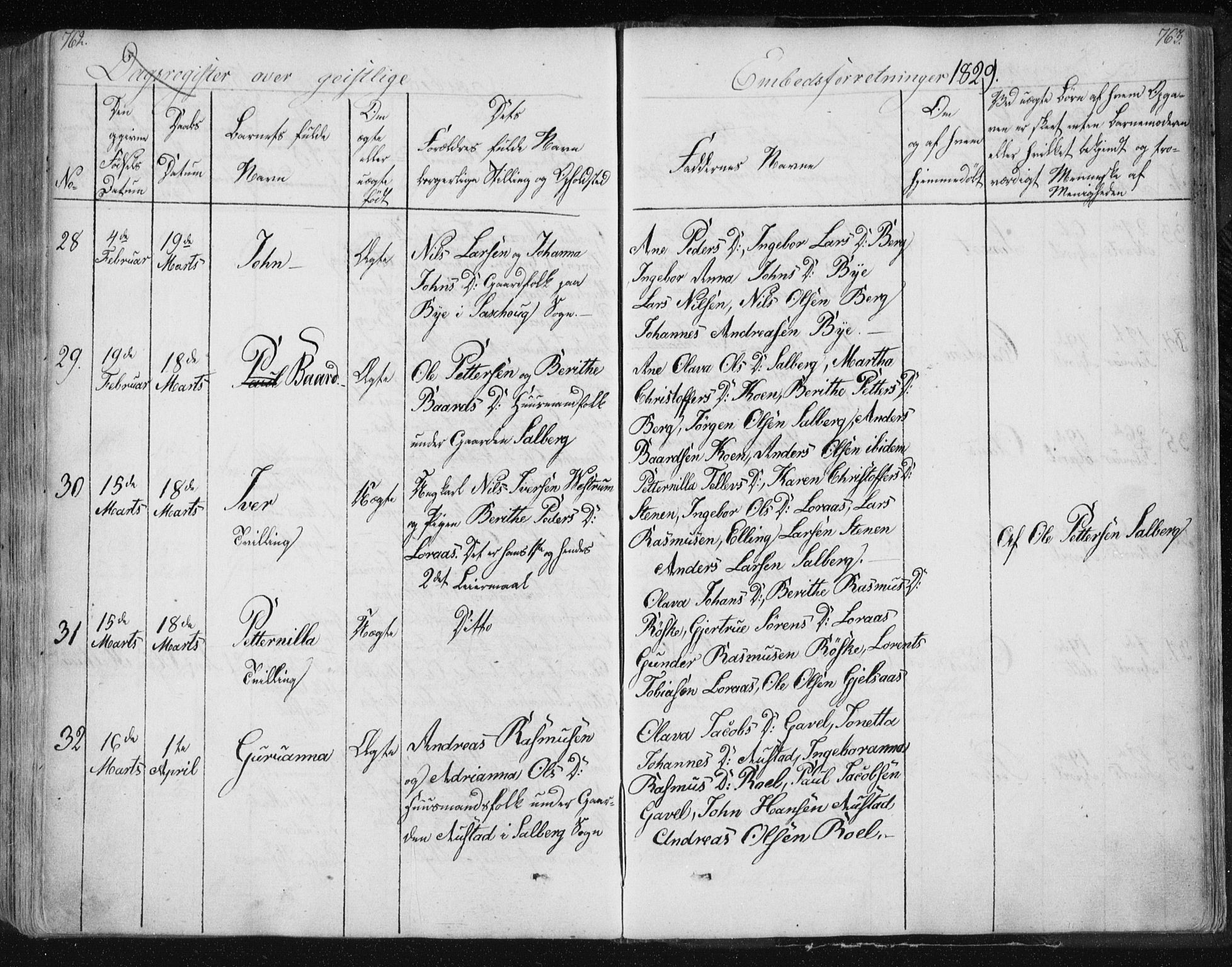 Ministerialprotokoller, klokkerbøker og fødselsregistre - Nord-Trøndelag, AV/SAT-A-1458/730/L0276: Parish register (official) no. 730A05, 1822-1830, p. 762-763