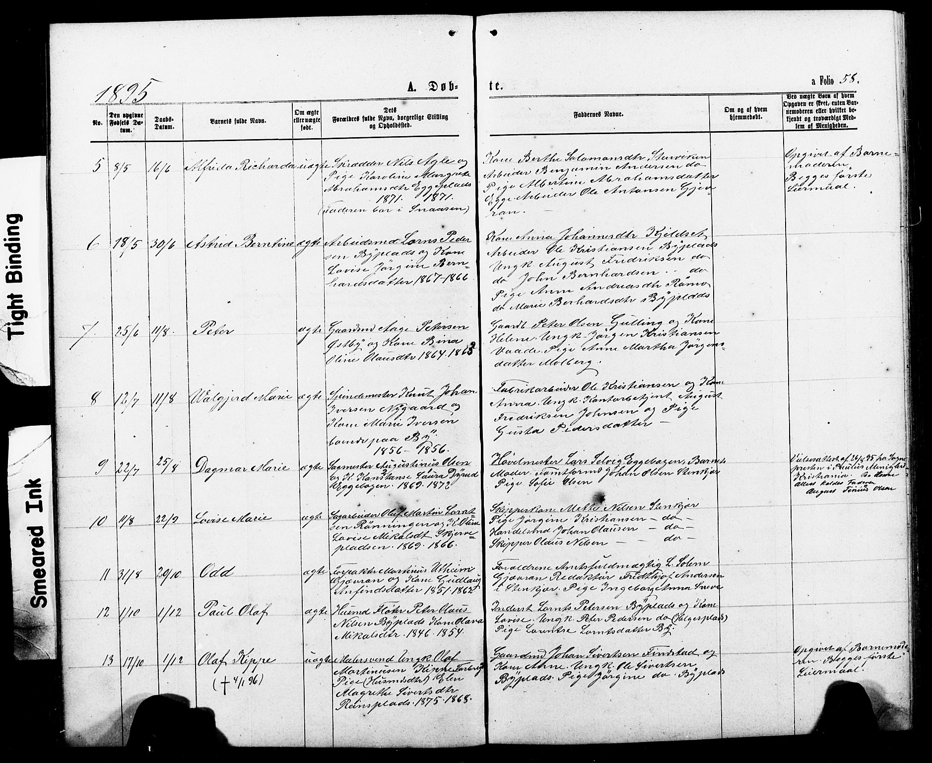 Ministerialprotokoller, klokkerbøker og fødselsregistre - Nord-Trøndelag, AV/SAT-A-1458/740/L0380: Parish register (copy) no. 740C01, 1868-1902, p. 58