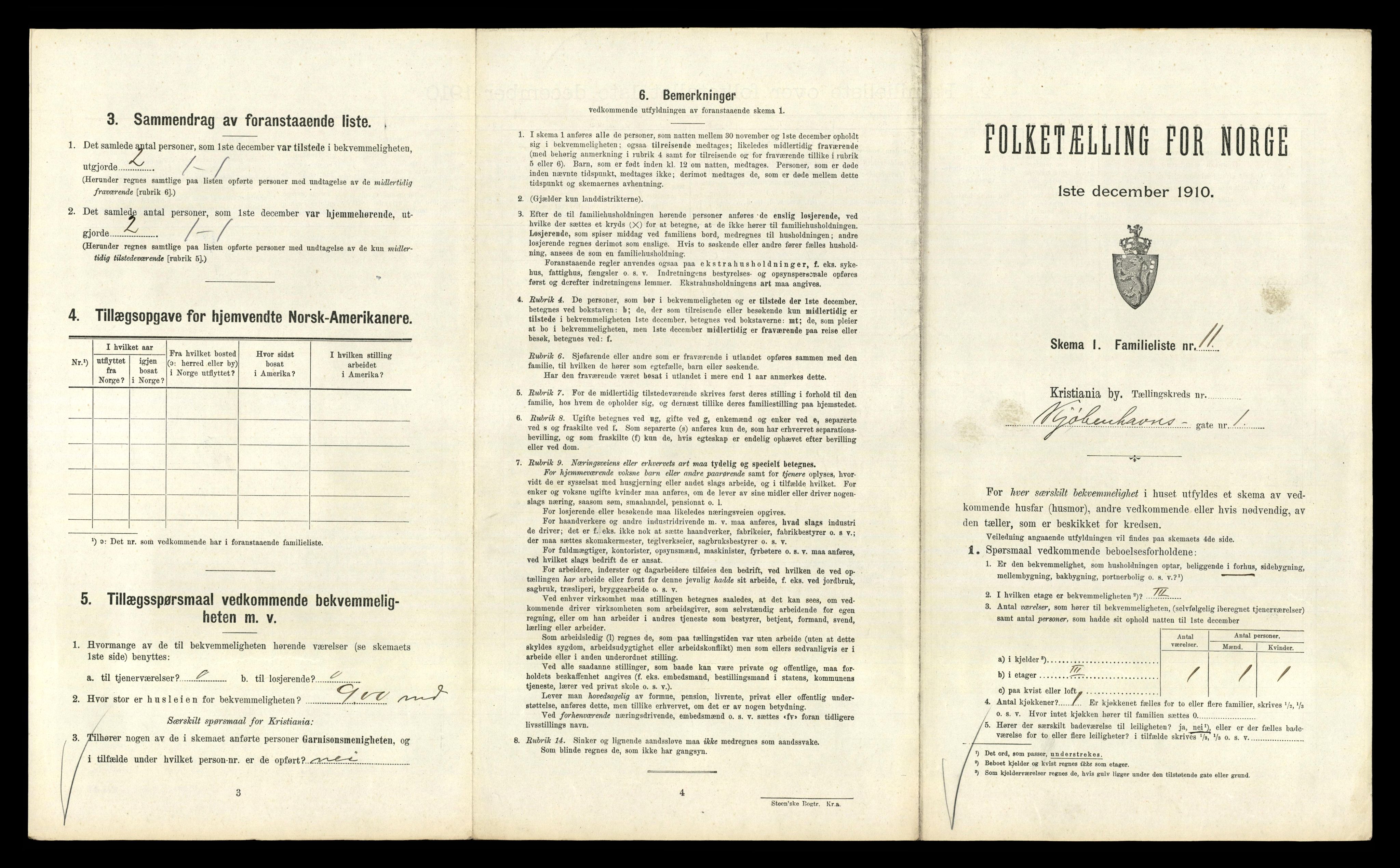 RA, 1910 census for Kristiania, 1910, p. 50139