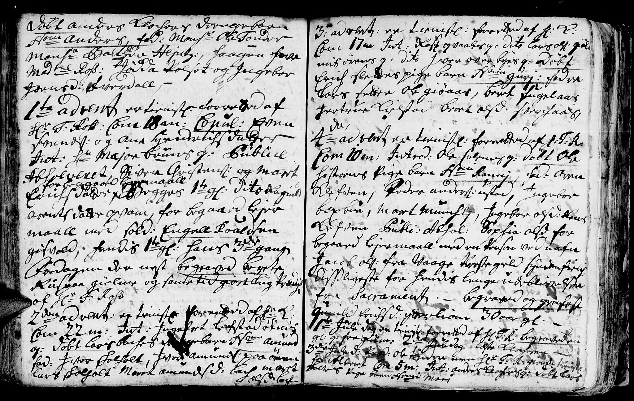 Ministerialprotokoller, klokkerbøker og fødselsregistre - Sør-Trøndelag, AV/SAT-A-1456/668/L0812: Parish register (copy) no. 668C01, 1715-1742