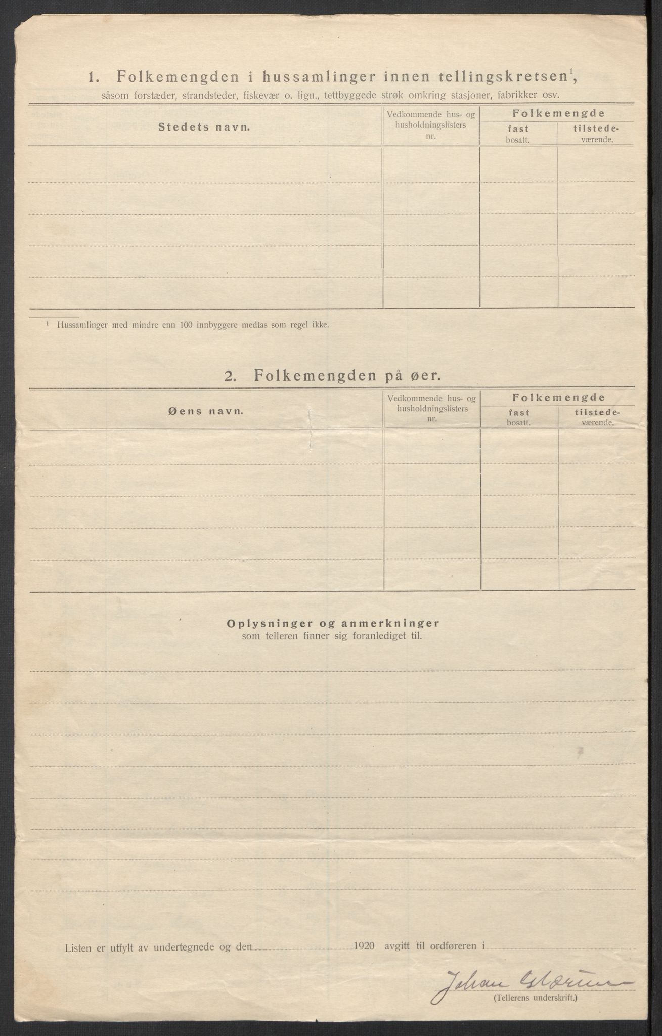 SAT, 1920 census for Surnadal, 1920, p. 26
