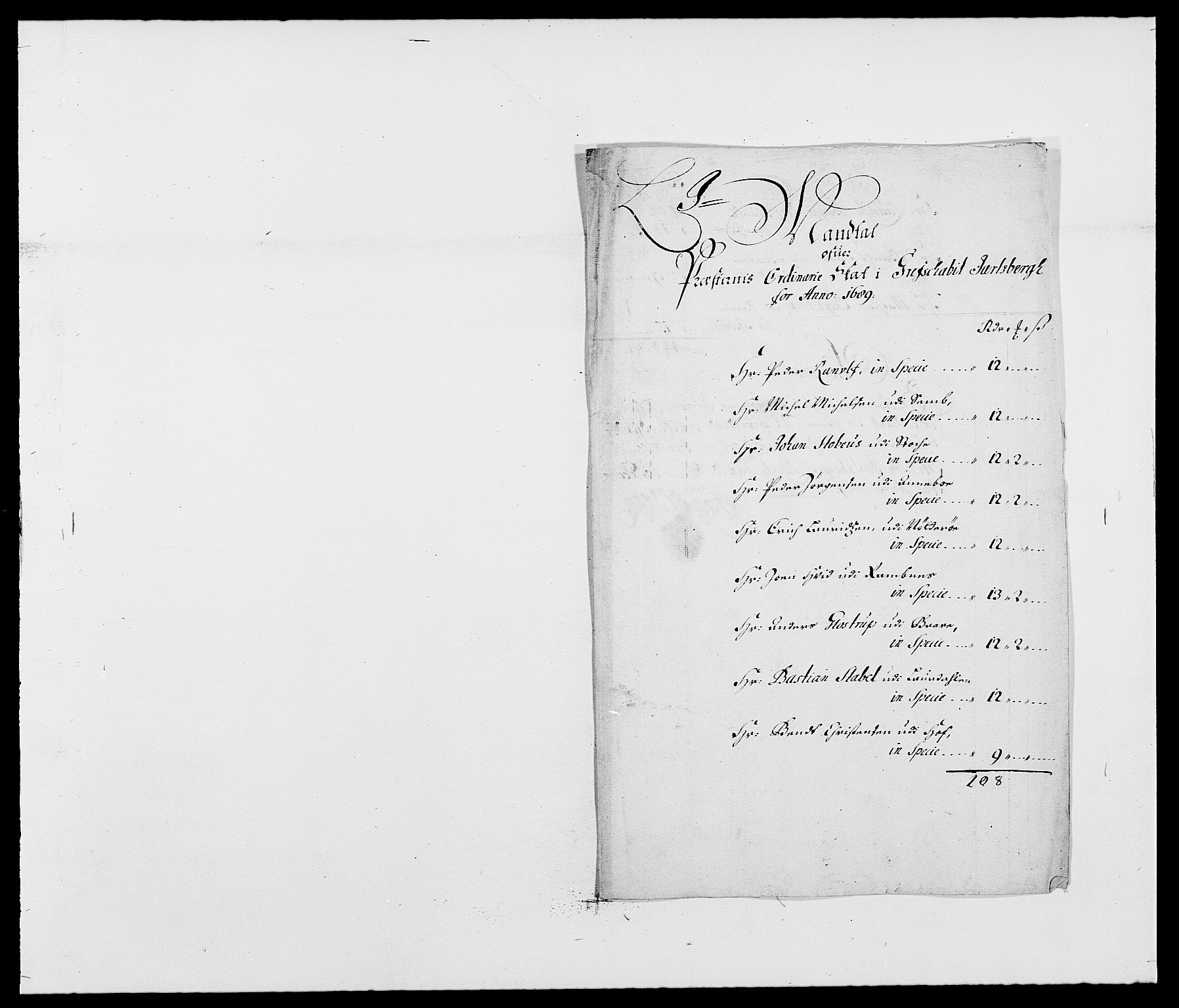 Rentekammeret inntil 1814, Reviderte regnskaper, Fogderegnskap, RA/EA-4092/R32/L1860: Fogderegnskap Jarlsberg grevskap, 1686-1690, p. 368