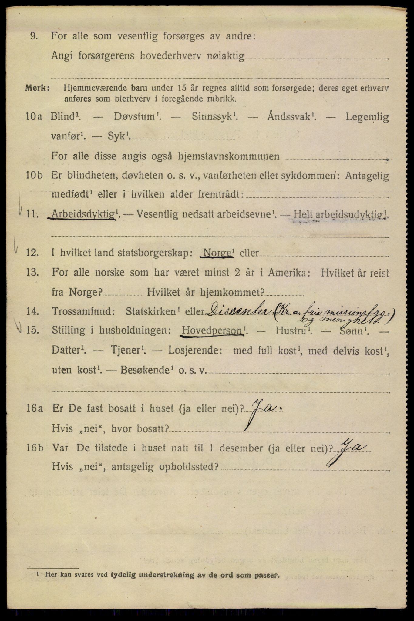 SAO, 1920 census for Kristiania, 1920, p. 658854