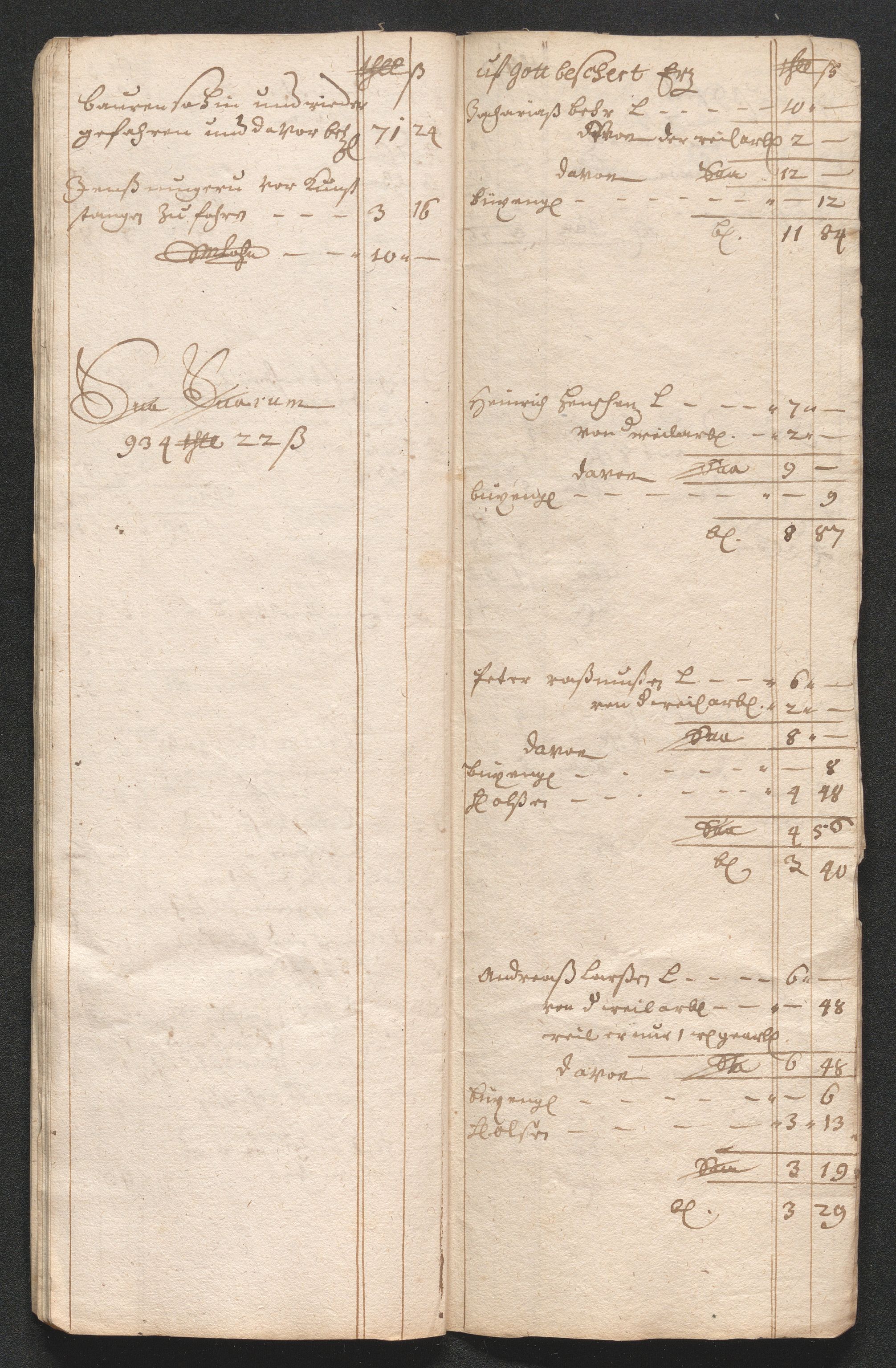 Kongsberg Sølvverk 1623-1816, SAKO/EA-3135/001/D/Dc/Dcd/L0059: Utgiftsregnskap for gruver m.m., 1685-1686, p. 587