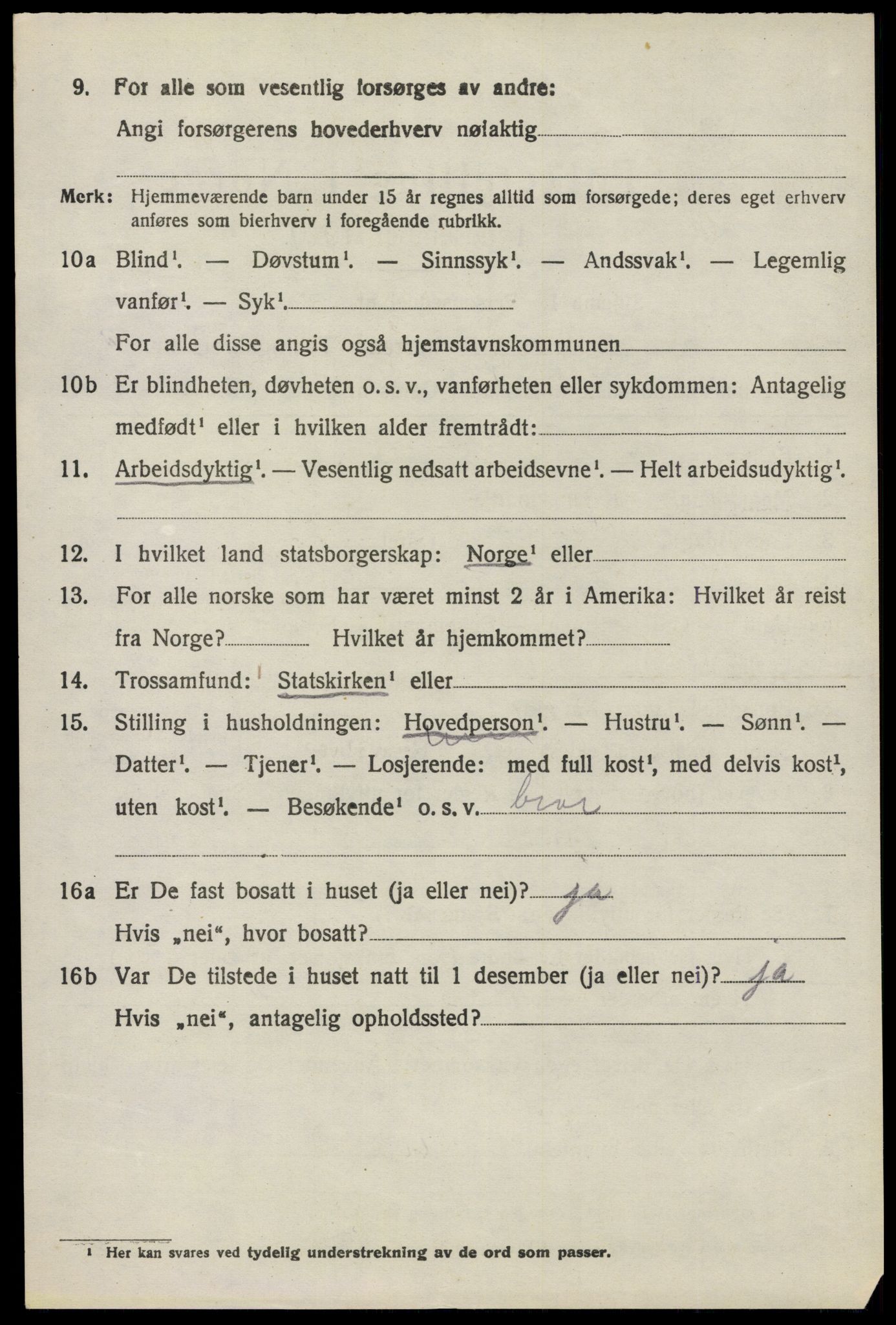 SAO, 1920 census for Kråkstad, 1920, p. 4808