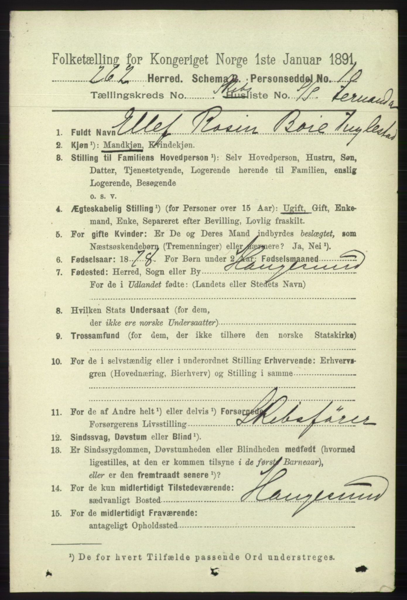 RA, 1891 census for 1247 Askøy, 1891, p. 7693