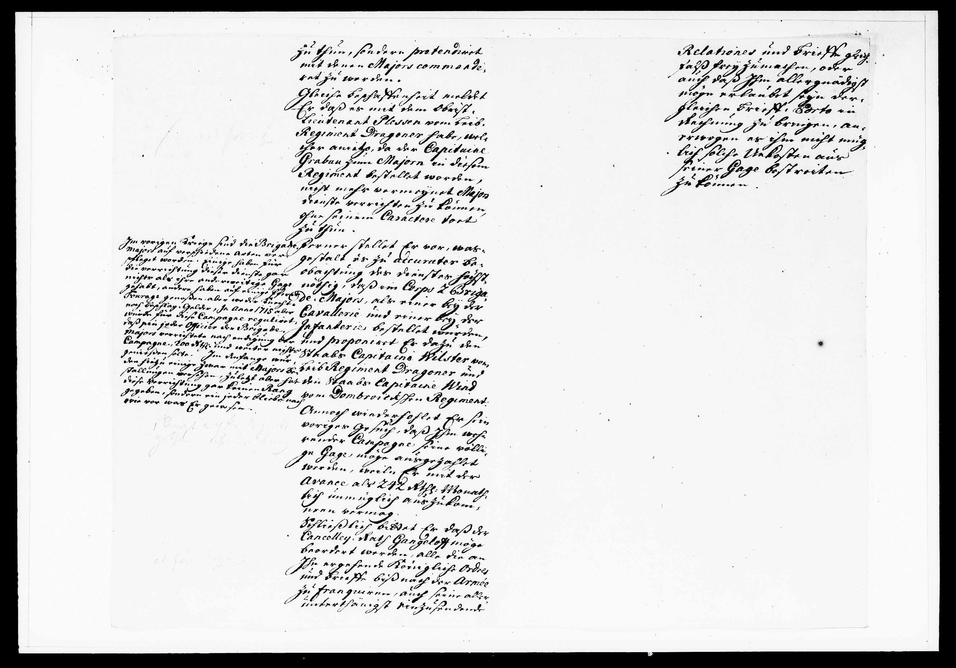 Krigskollegiet, Krigskancelliet, DRA/A-0006/-/1122-1129: Refererede sager, 1735, p. 13