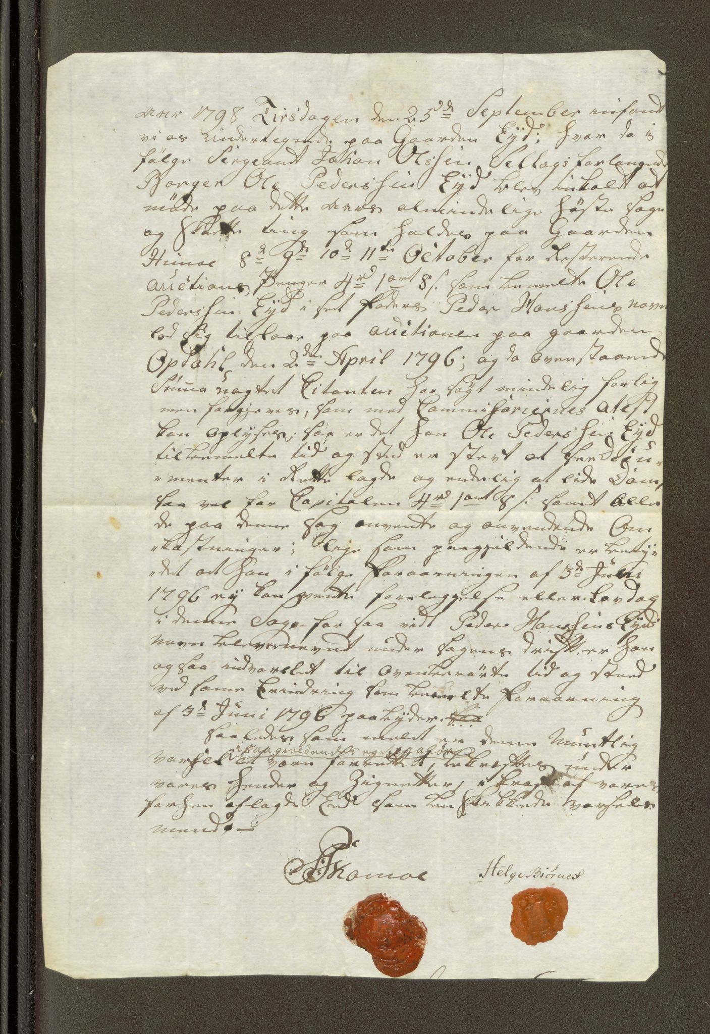 Namdal sorenskriveri, AV/SAT-A-4133/1/1/1O/1Oa/L0007: Sivile og offentlige saker, 1798, p. 335