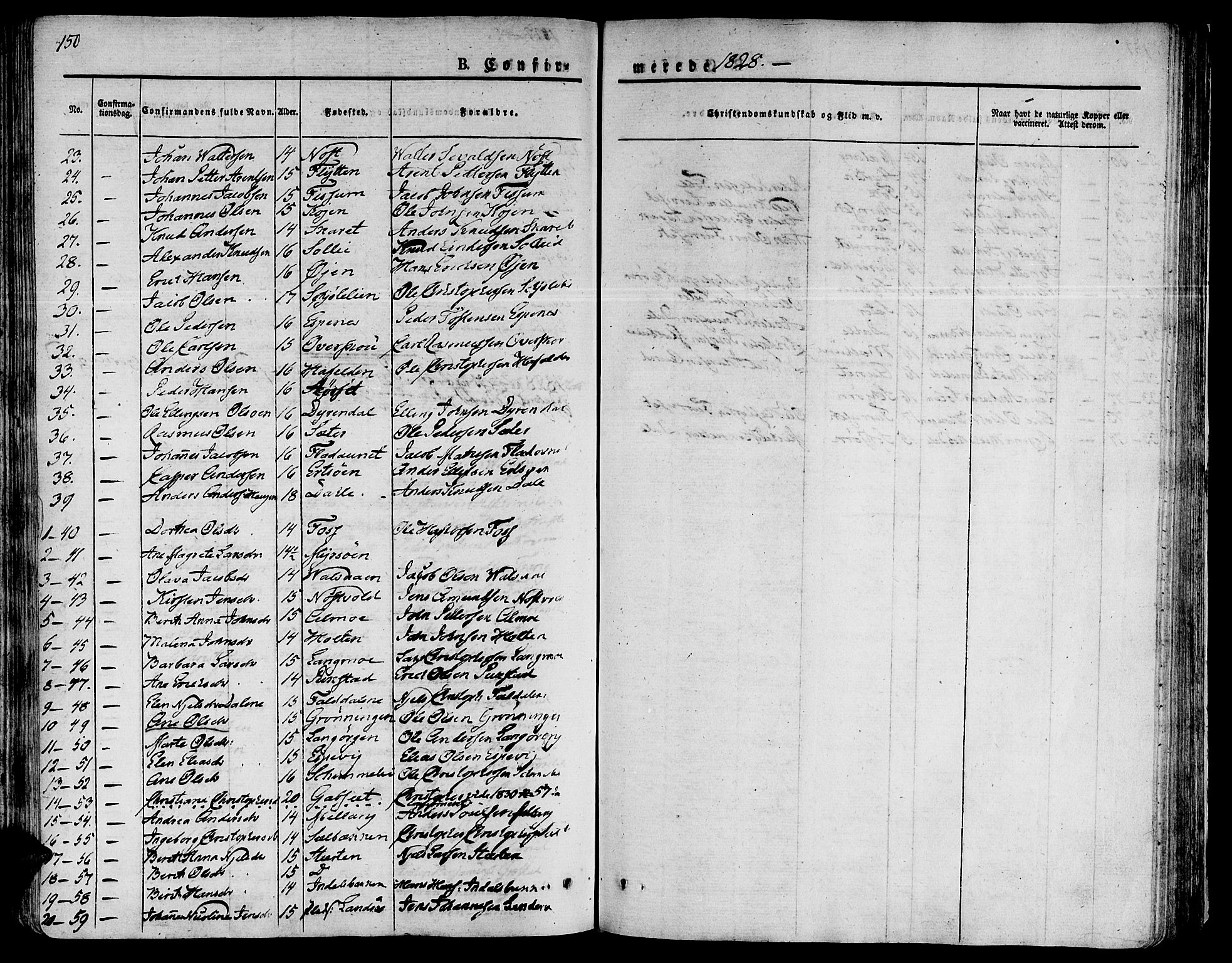 Ministerialprotokoller, klokkerbøker og fødselsregistre - Sør-Trøndelag, SAT/A-1456/646/L0609: Parish register (official) no. 646A07, 1826-1838, p. 150