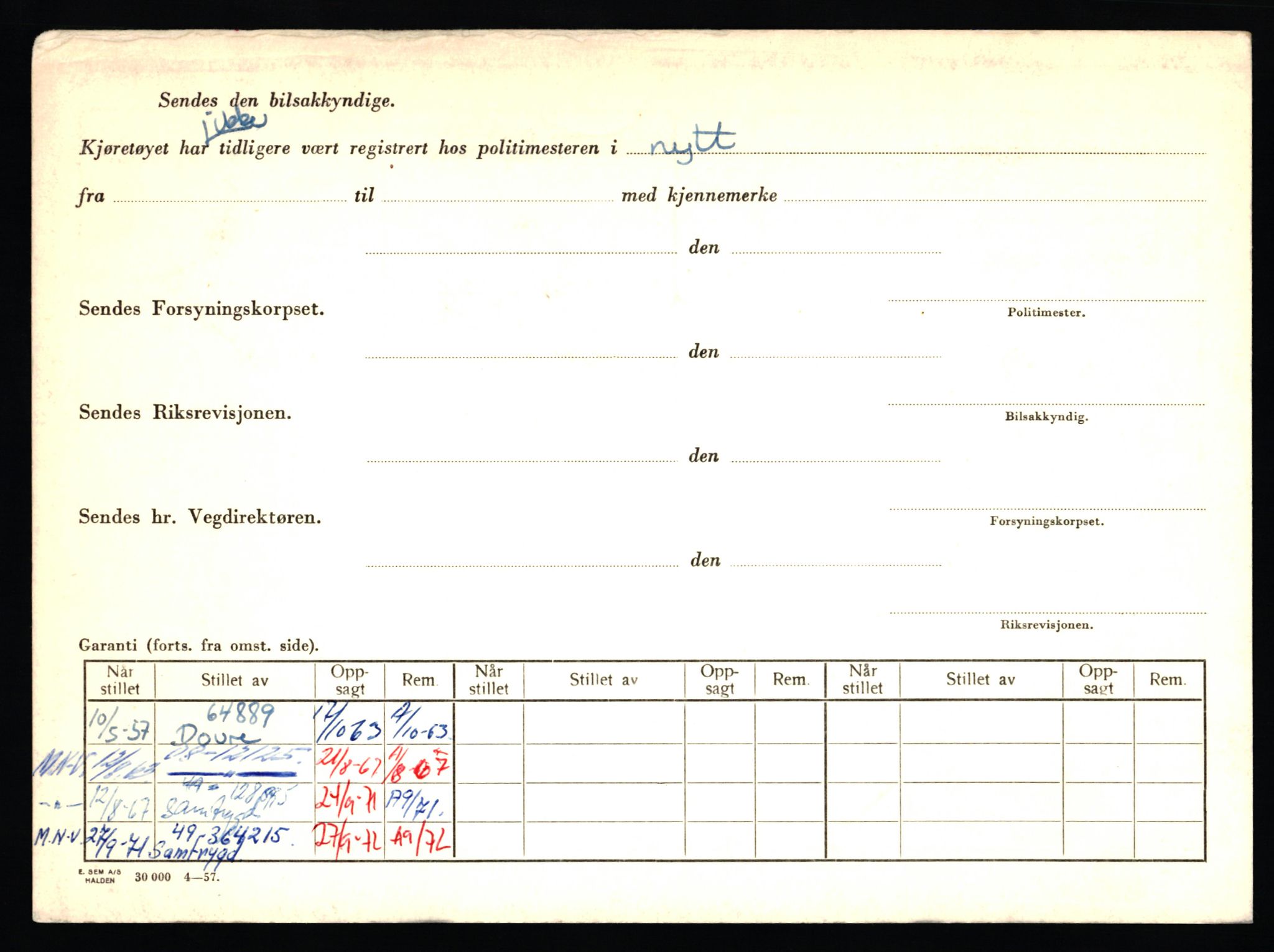 Stavanger trafikkstasjon, AV/SAST-A-101942/0/F/L0045: L-27000 - L-27799, 1930-1971, p. 1020