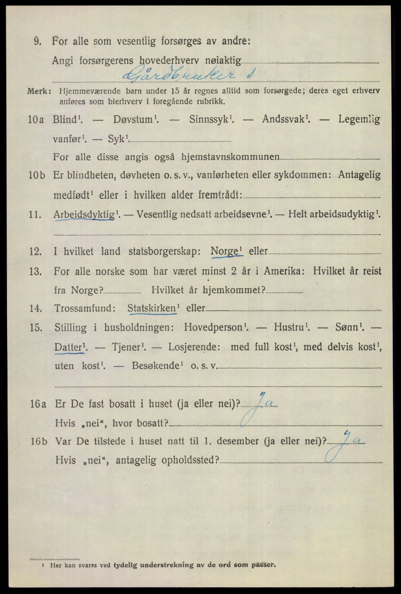 SAKO, 1920 census for Ål, 1920, p. 3069