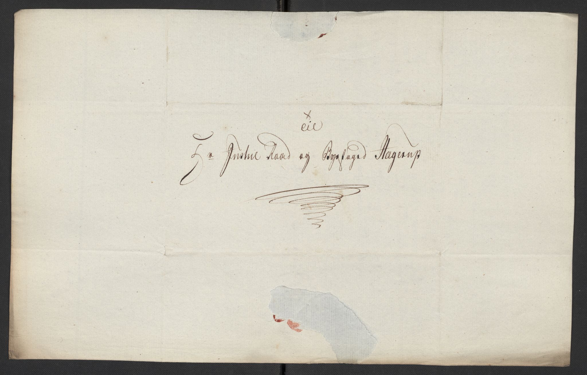 Oslo politidistrikt, AV/SAO-A-10085/D/Da/L0003: Innkomne brev, pro memoria m.v., 1781, p. 51