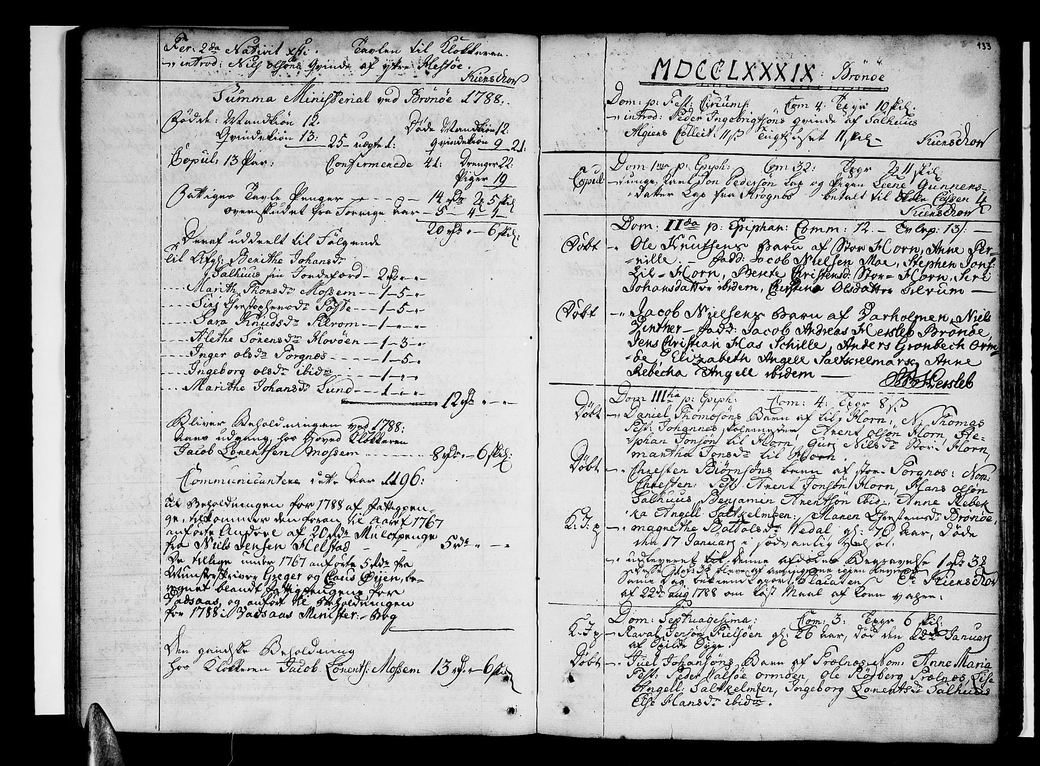Ministerialprotokoller, klokkerbøker og fødselsregistre - Nordland, SAT/A-1459/813/L0195: Parish register (official) no. 813A05, 1752-1803, p. 133