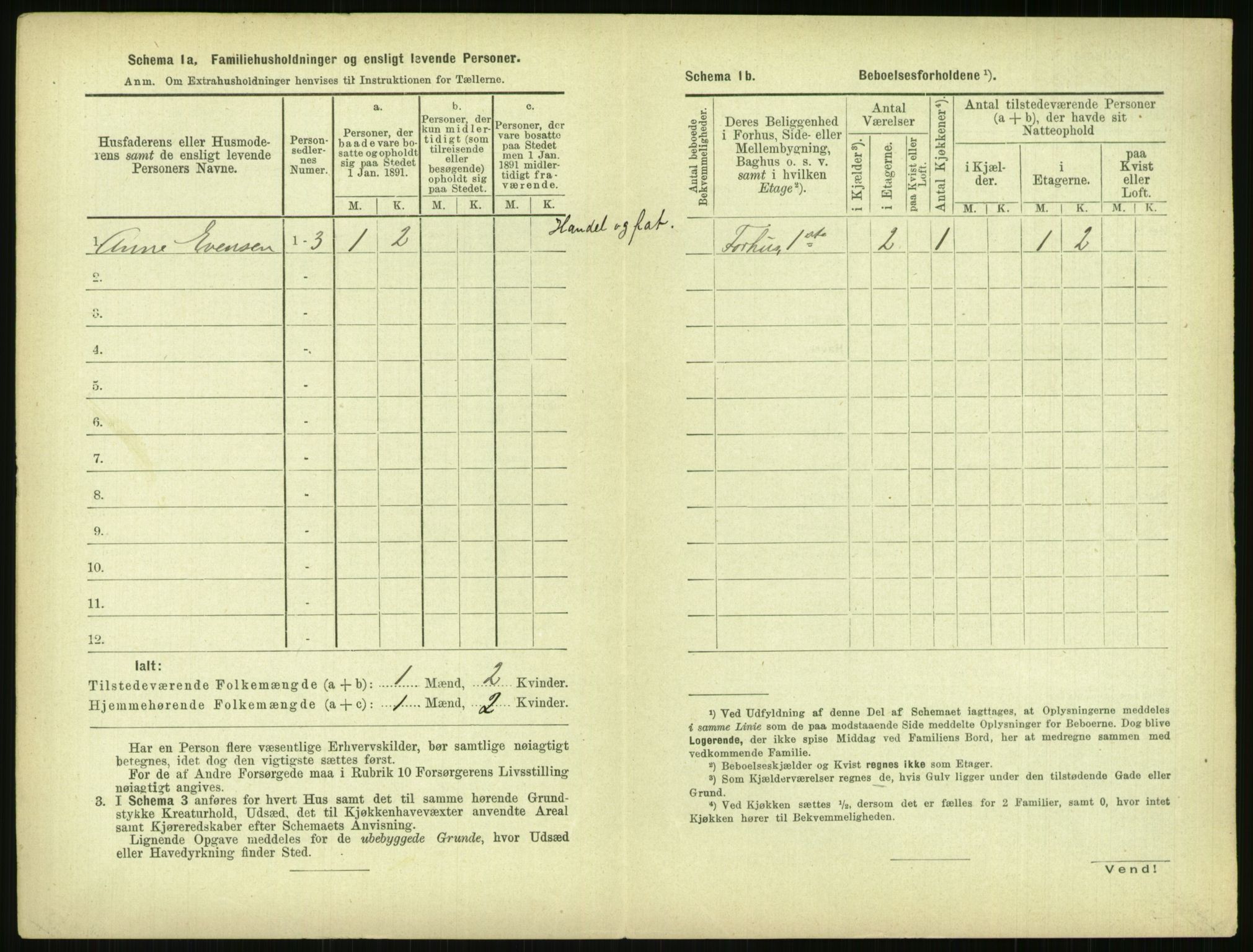 RA, 1891 census for 0806 Skien, 1891, p. 671