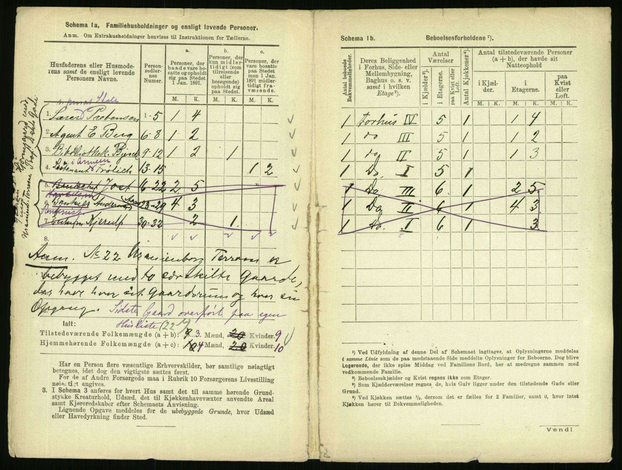 RA, 1891 census for 0301 Kristiania, 1891, p. 38273