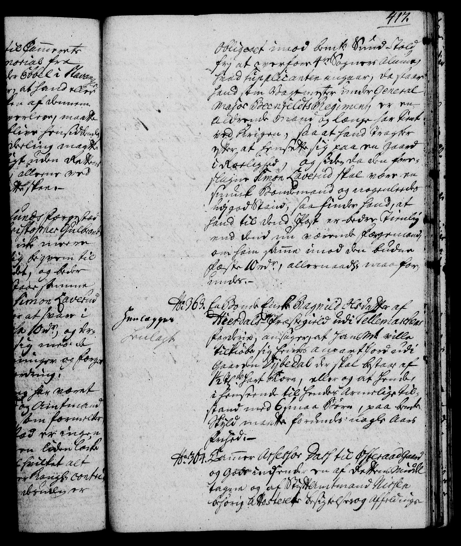 Rentekammeret, Kammerkanselliet, RA/EA-3111/G/Gh/Gha/L0023: Norsk ekstraktmemorialprotokoll (merket RK 53.68), 1741-1742, p. 417