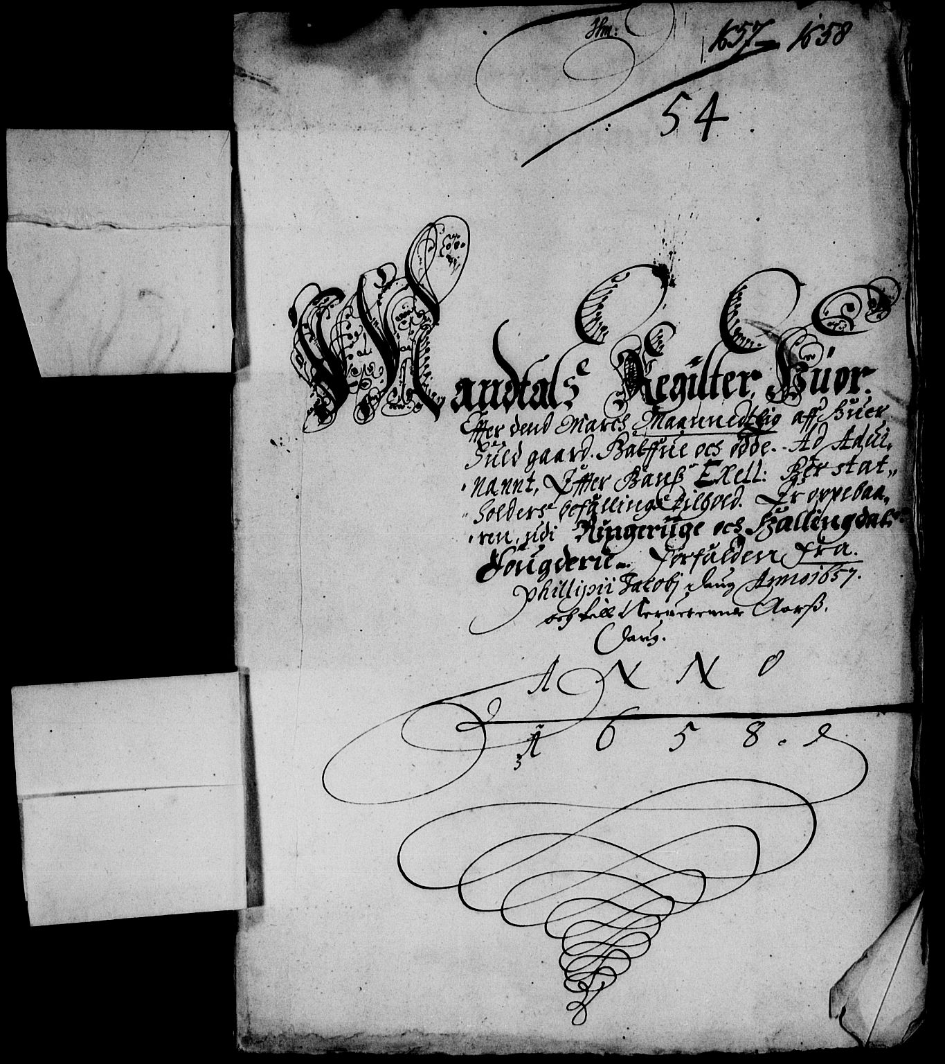 Rentekammeret inntil 1814, Reviderte regnskaper, Lensregnskaper, AV/RA-EA-5023/R/Rb/Rba/L0244: Akershus len, 1657