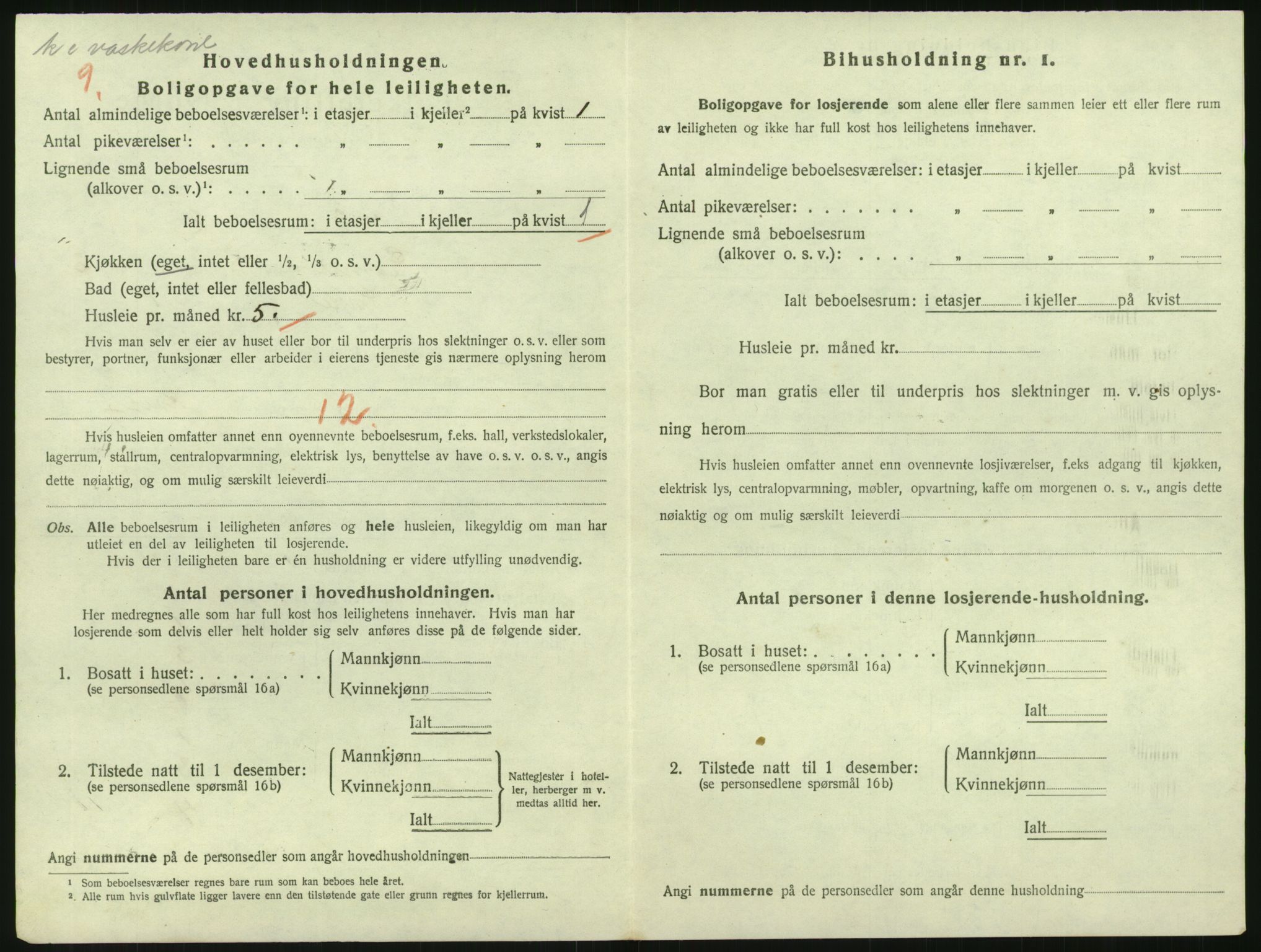 SAK, 1920 census for Grimstad, 1920, p. 1420