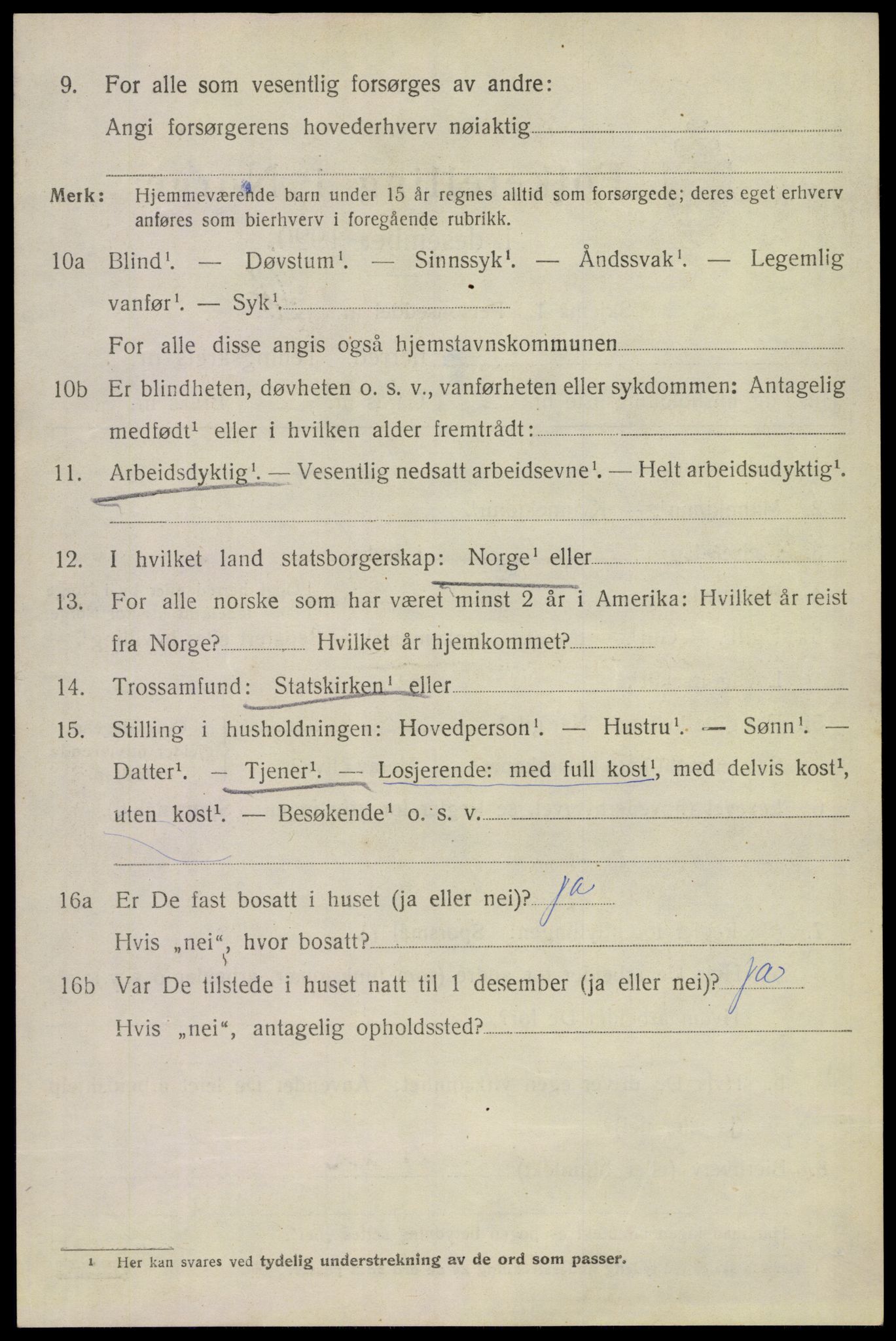 SAKO, 1920 census for Tinn, 1920, p. 17711