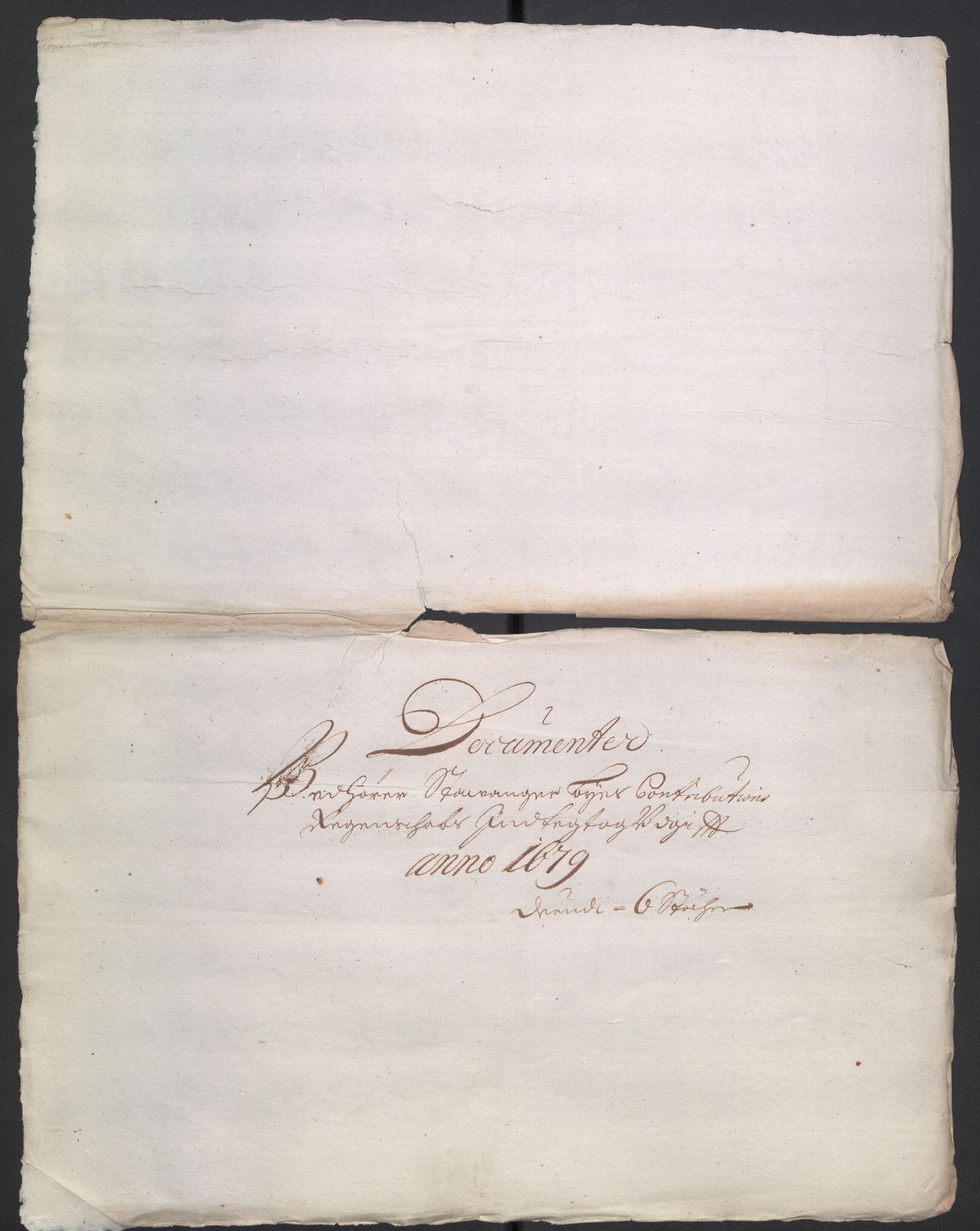 Rentekammeret inntil 1814, Reviderte regnskaper, Byregnskaper, AV/RA-EA-4066/R/Ro/L0301: [O3] Kontribusjonsregnskap, 1679-1684, p. 6