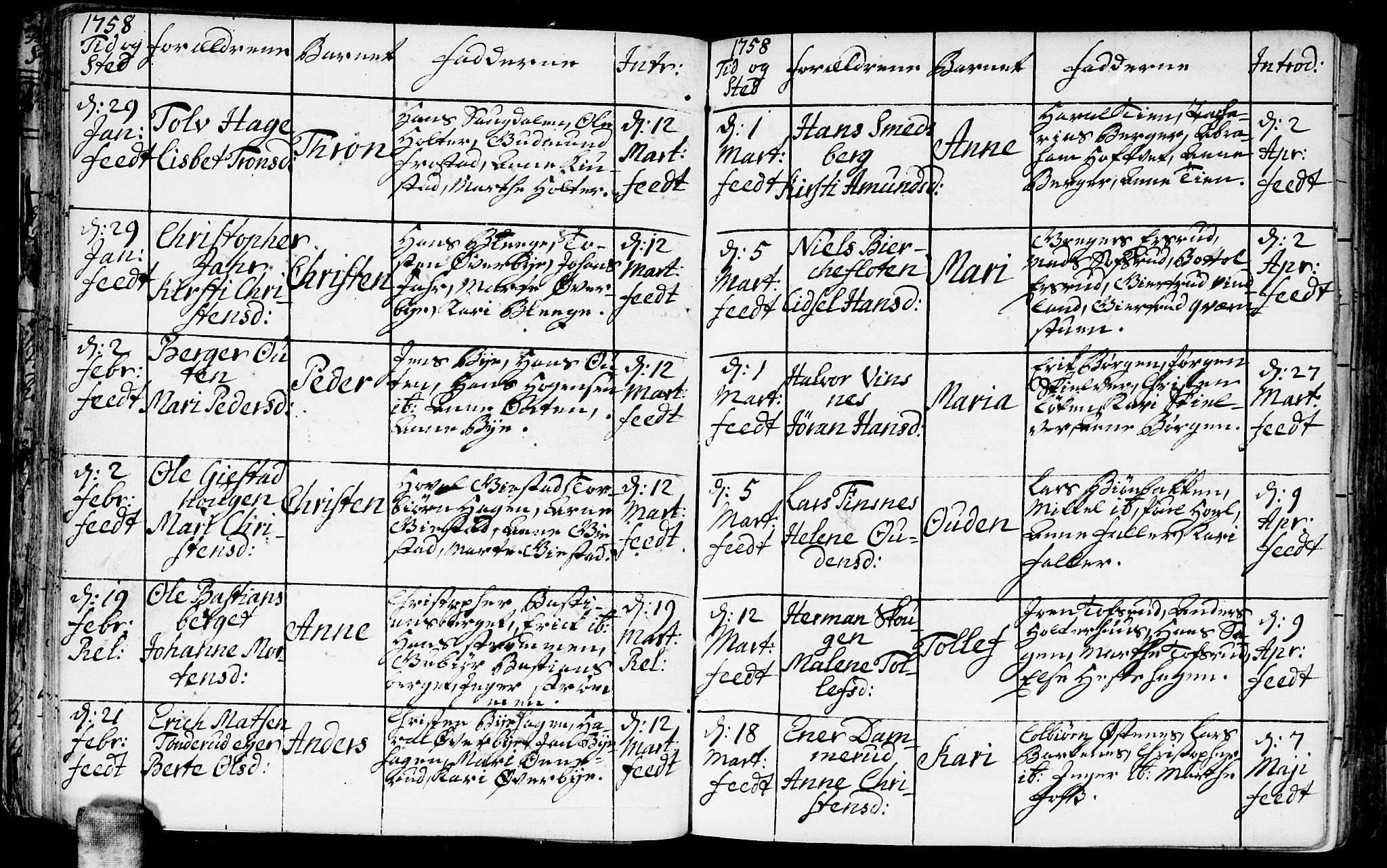 Fet prestekontor Kirkebøker, AV/SAO-A-10370a/F/Fa/L0004: Parish register (official) no. I 4, 1751-1773, p. 41