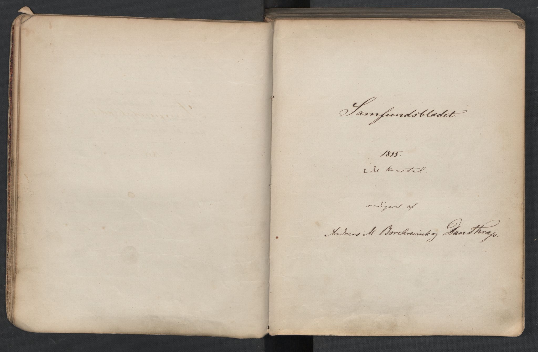 Det Norske Studentersamfund, AV/RA-PA-1322/X/Xa/L0005/0003: -- / Samfundsbladet, 1855-1856, p. 13