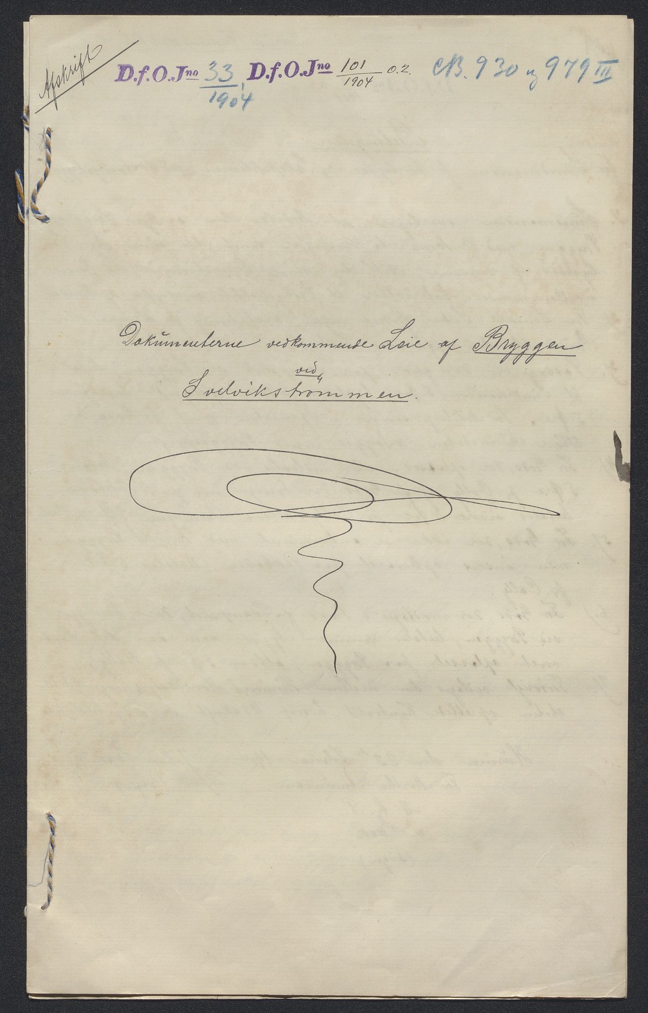 Forsvaret, Oscarsborg festning ingeniørdetasjementet/distriktsingeniøren, AV/RA-RAFA-1865/D/Da/L0154/0008: -- / Bryggeprosjektet samt moloanlegg i Dramstad, 1899-1912, p. 8