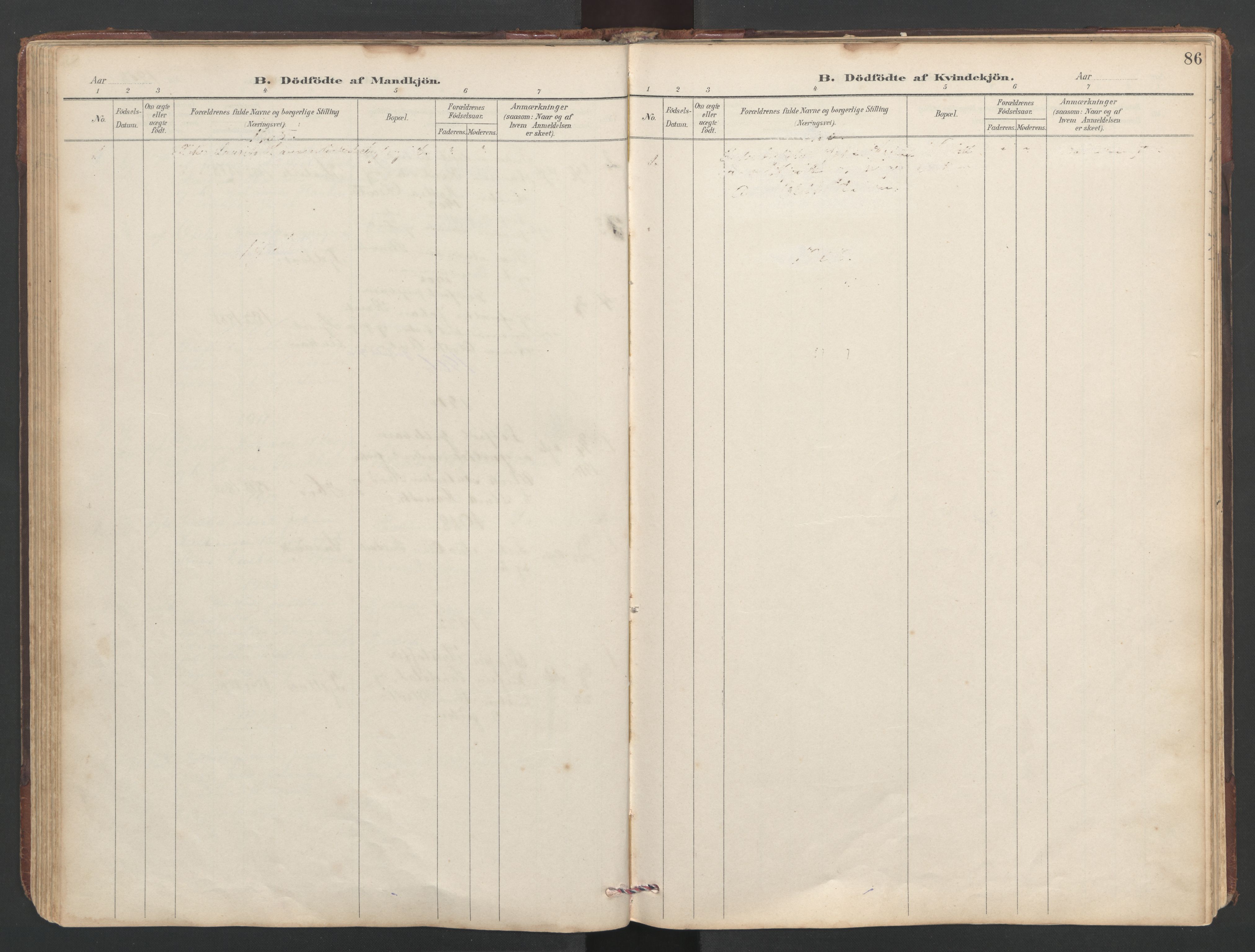 Ministerialprotokoller, klokkerbøker og fødselsregistre - Sør-Trøndelag, SAT/A-1456/638/L0571: Parish register (copy) no. 638C03, 1901-1930, p. 86