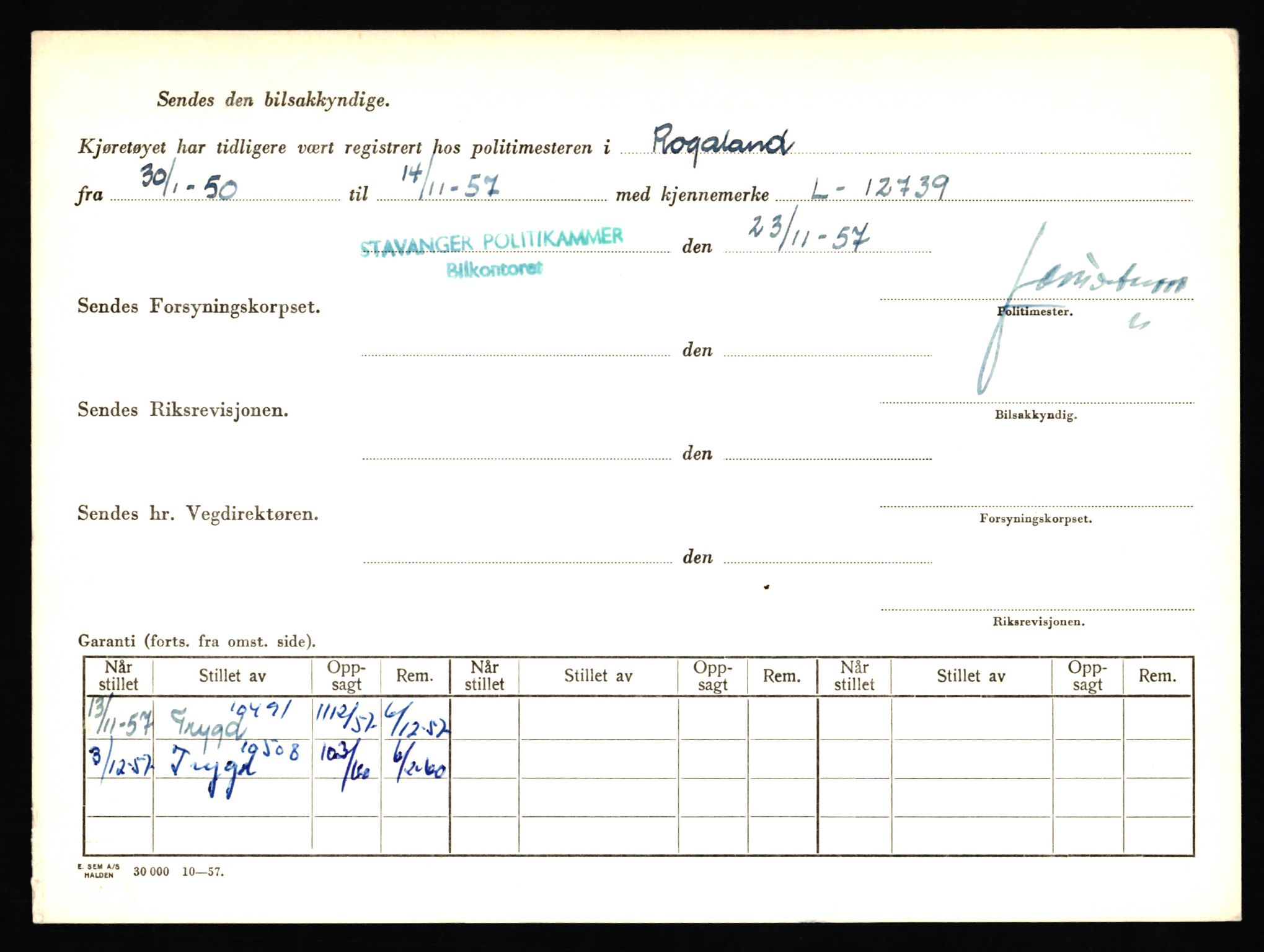 Stavanger trafikkstasjon, AV/SAST-A-101942/0/F/L0015: L-5500 - L-5949, 1930-1971, p. 912