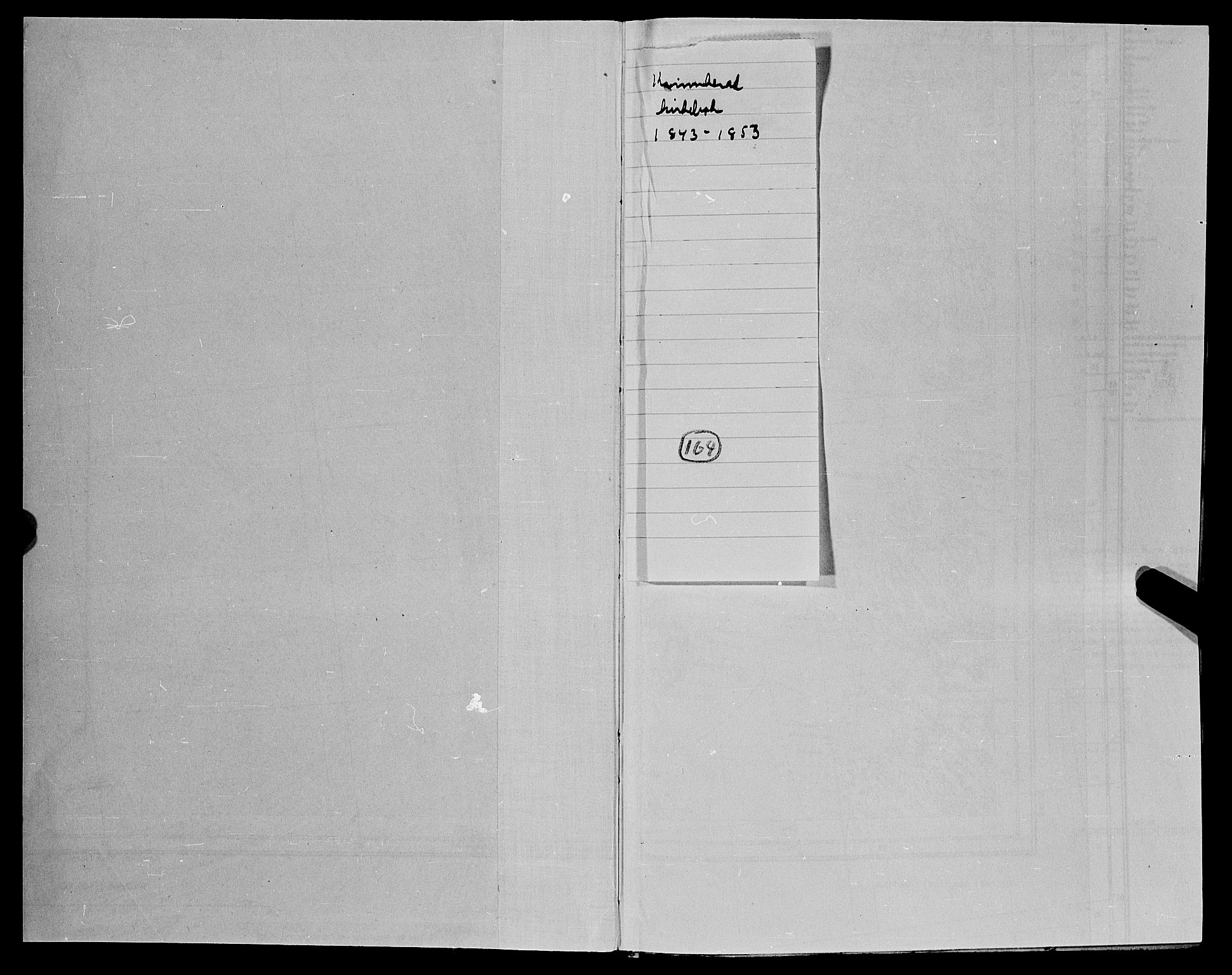 Kvinnherad sokneprestembete, SAB/A-76401/H/Haa: Parish register (official) no. A 7, 1843-1853