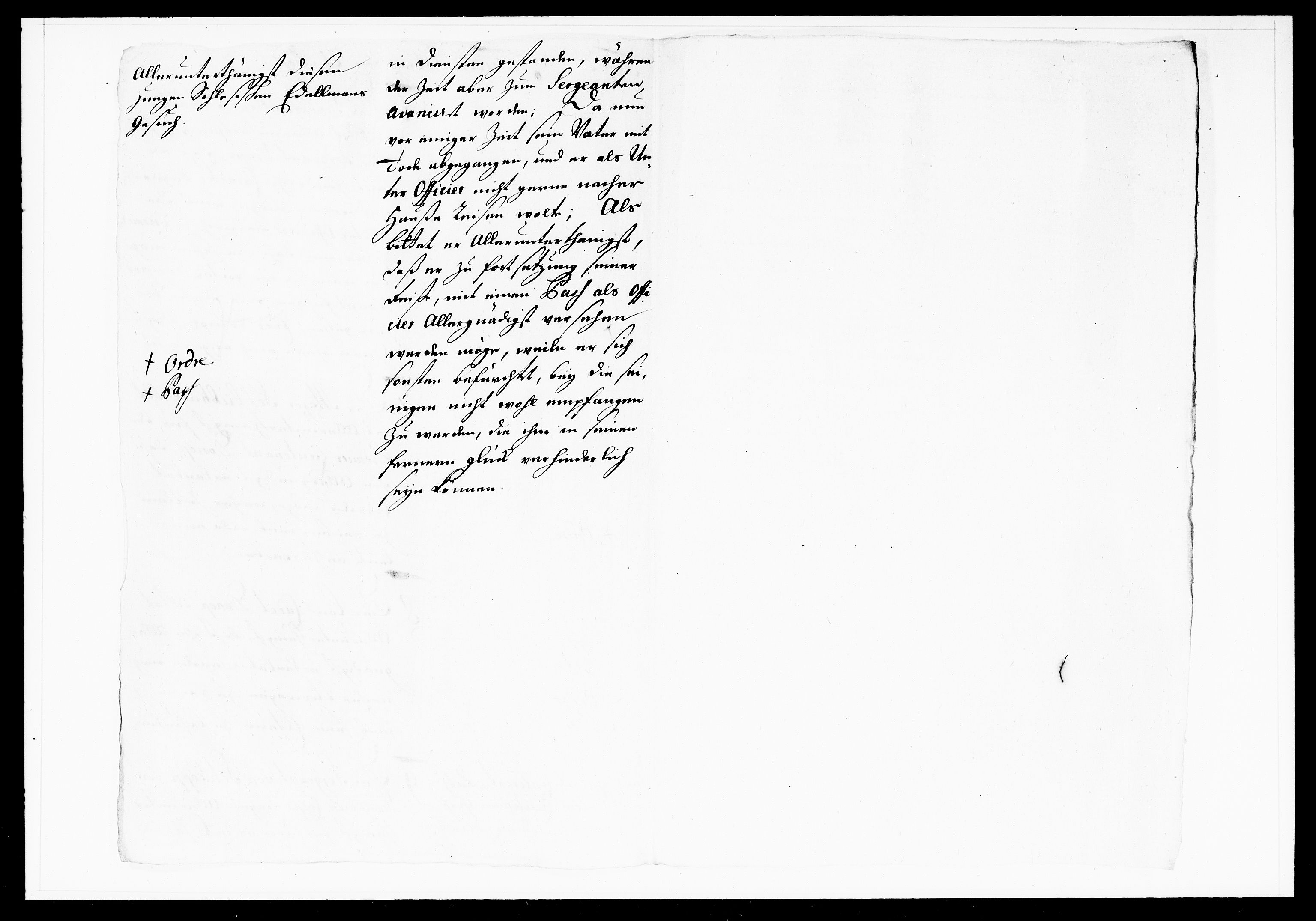 Krigskollegiet, Krigskancelliet, DRA/A-0006/-/1103-1107: Refererede sager, 1732, p. 136